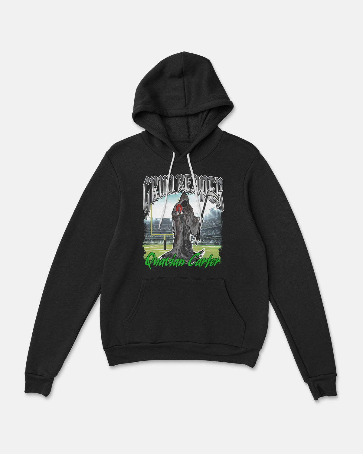 Quavian Carter Sponge Fleece Pullover Hoodie 001