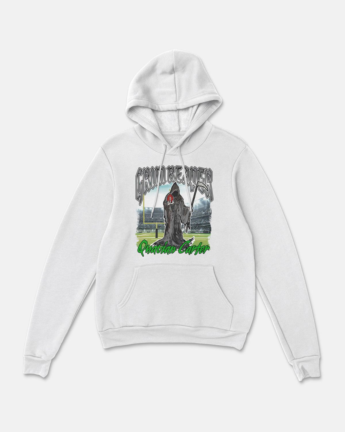 Quavian Carter Sponge Fleece Pullover Hoodie 001
