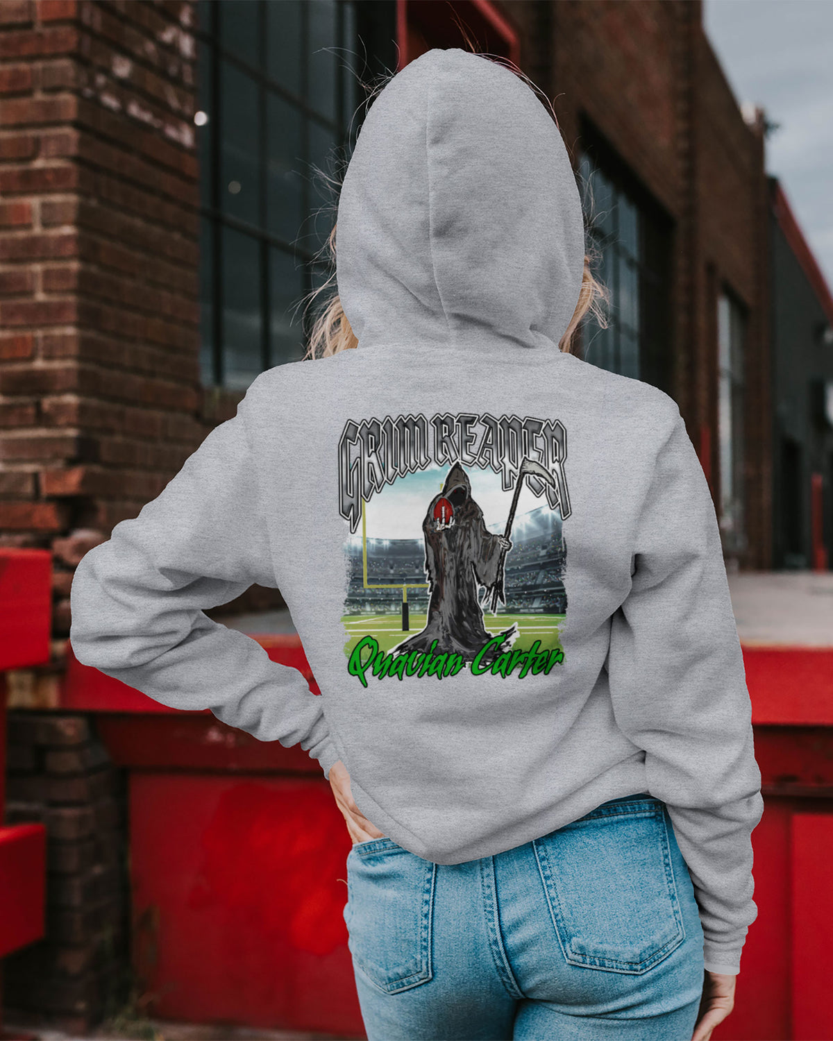 Quavian Carter Sponge Fleece Zip Up Hoodie 001