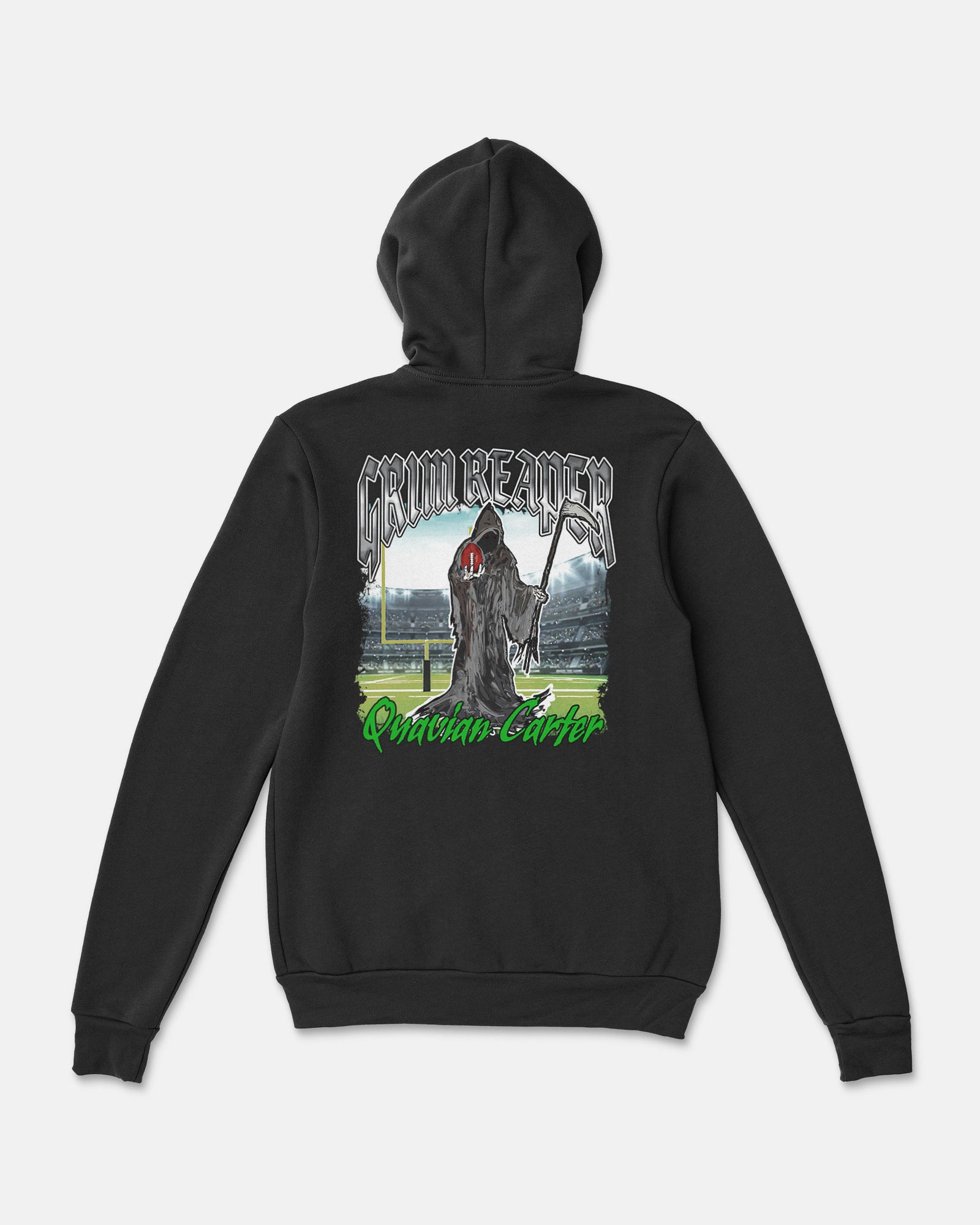 Quavian Carter Sponge Fleece Zip Up Hoodie 001