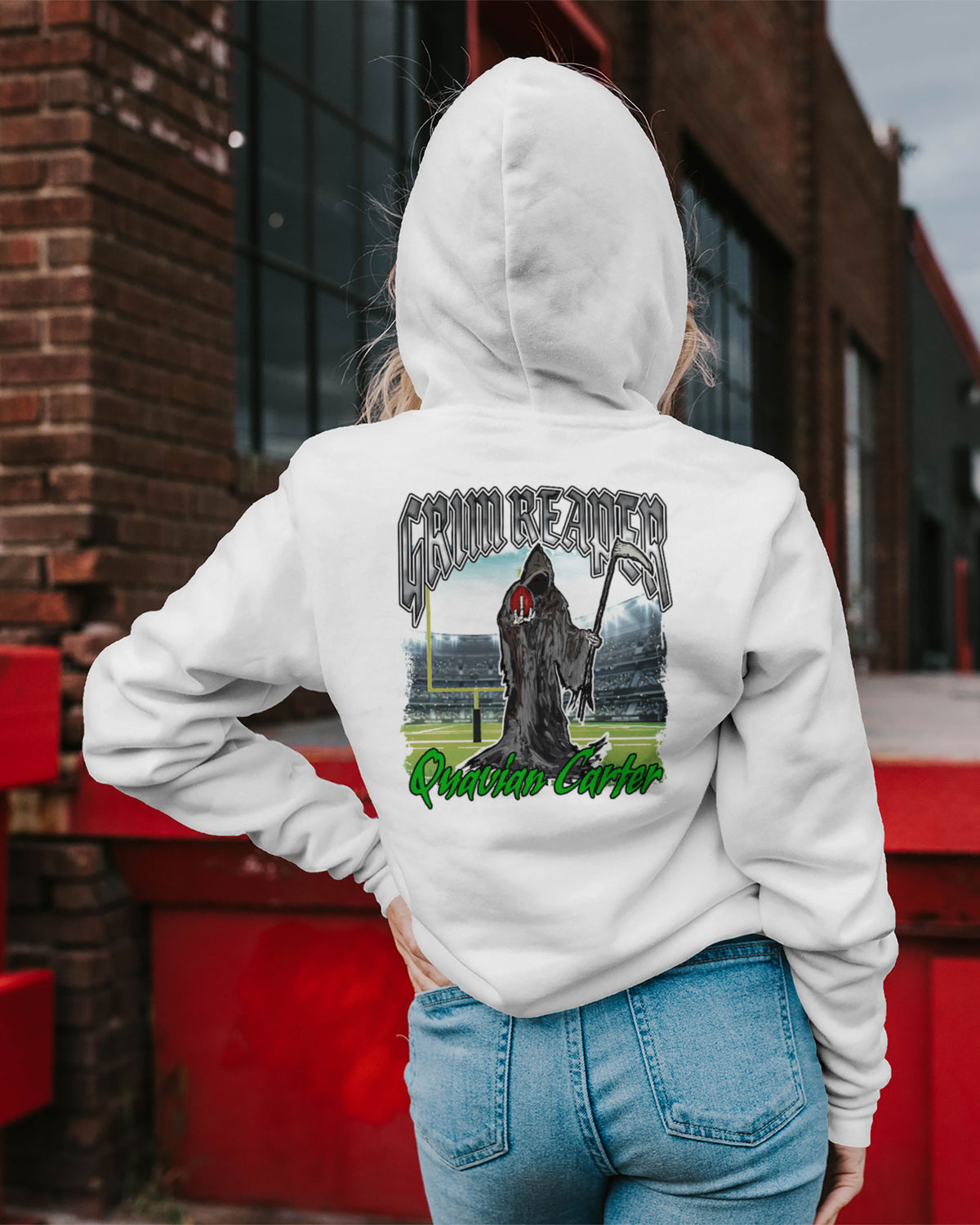 Quavian Carter Sponge Fleece Zip Up Hoodie 001