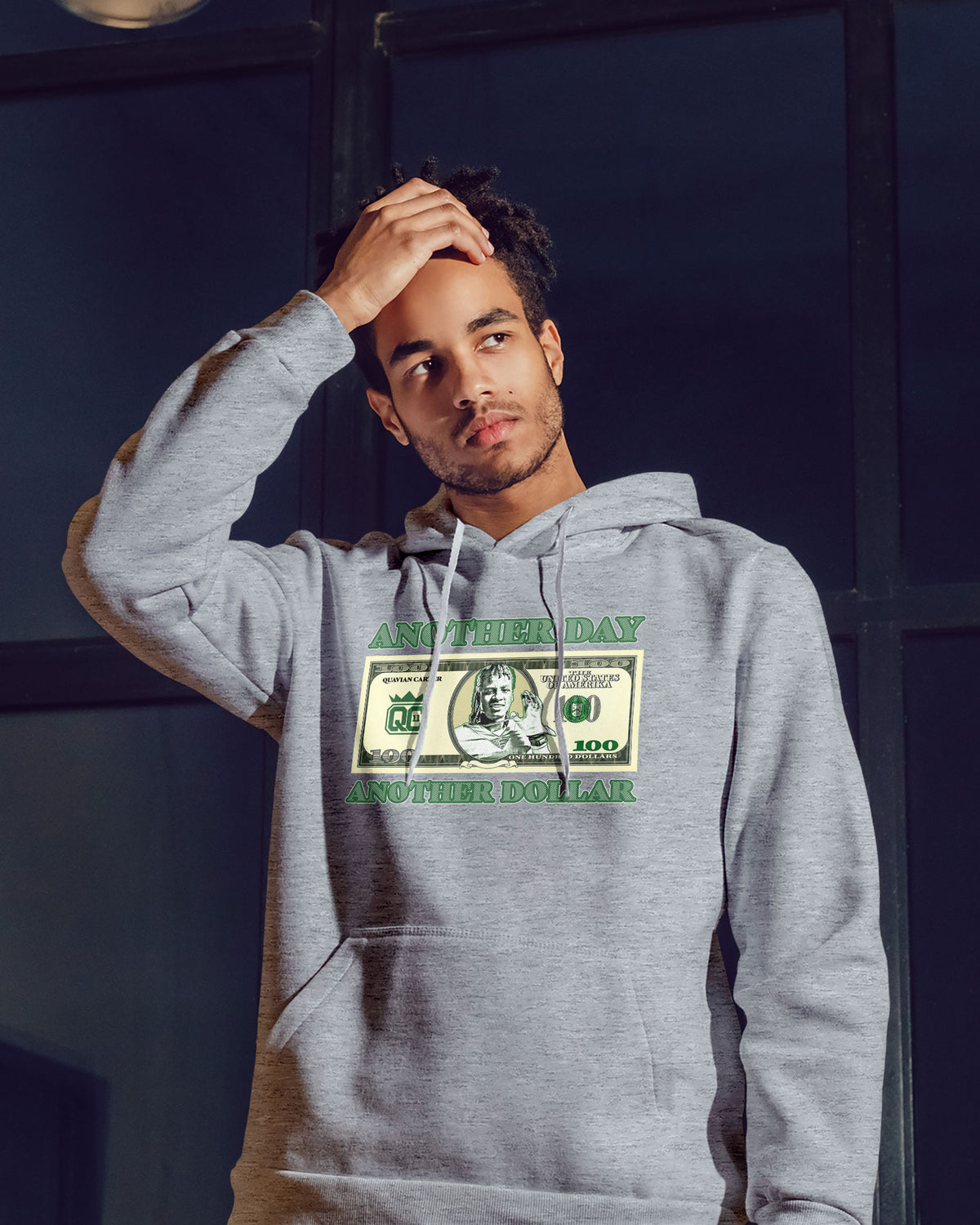 Quavian Carter Sponge Fleece Pullover Hoodie 002