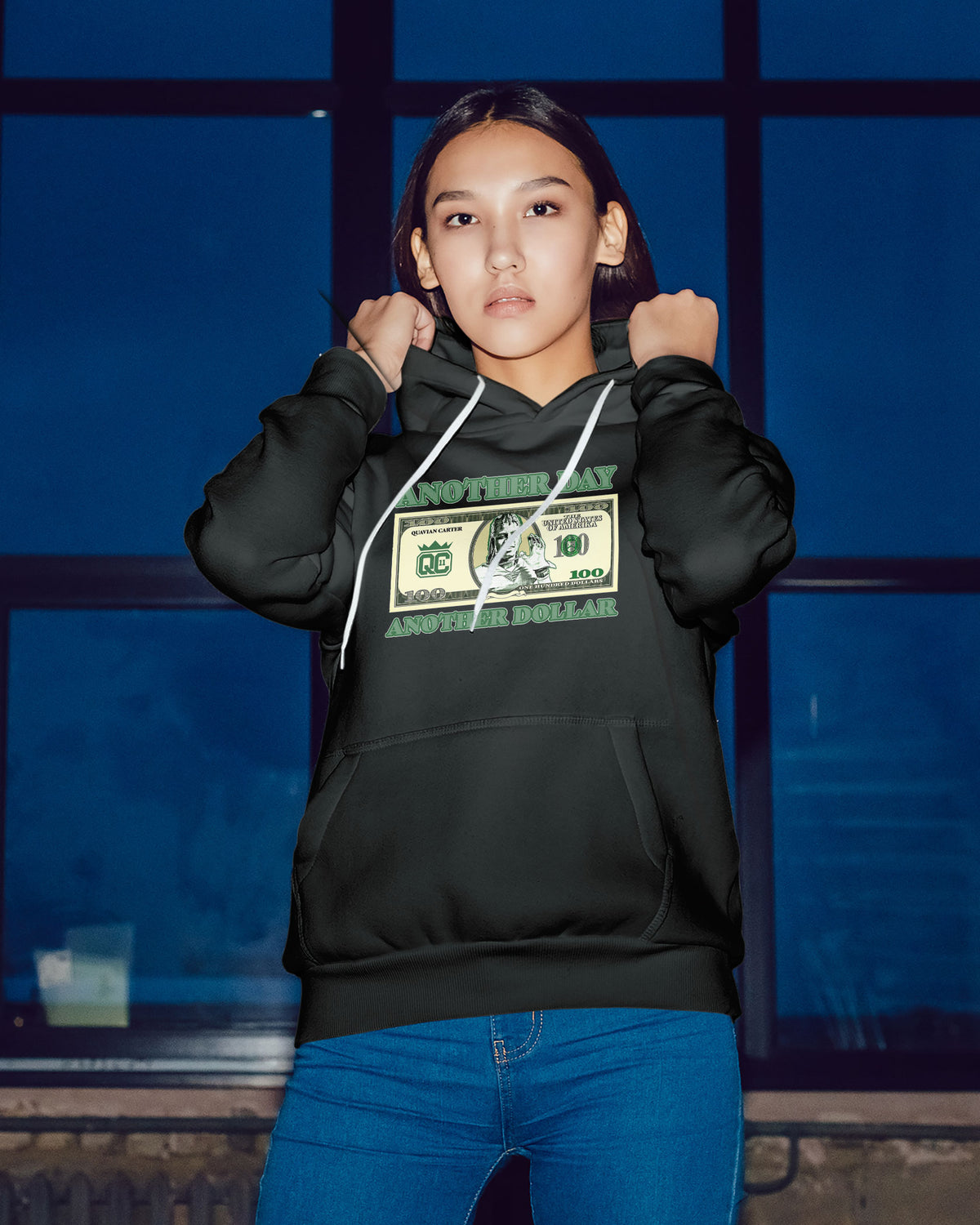 Quavian Carter Sponge Fleece Pullover Hoodie 002