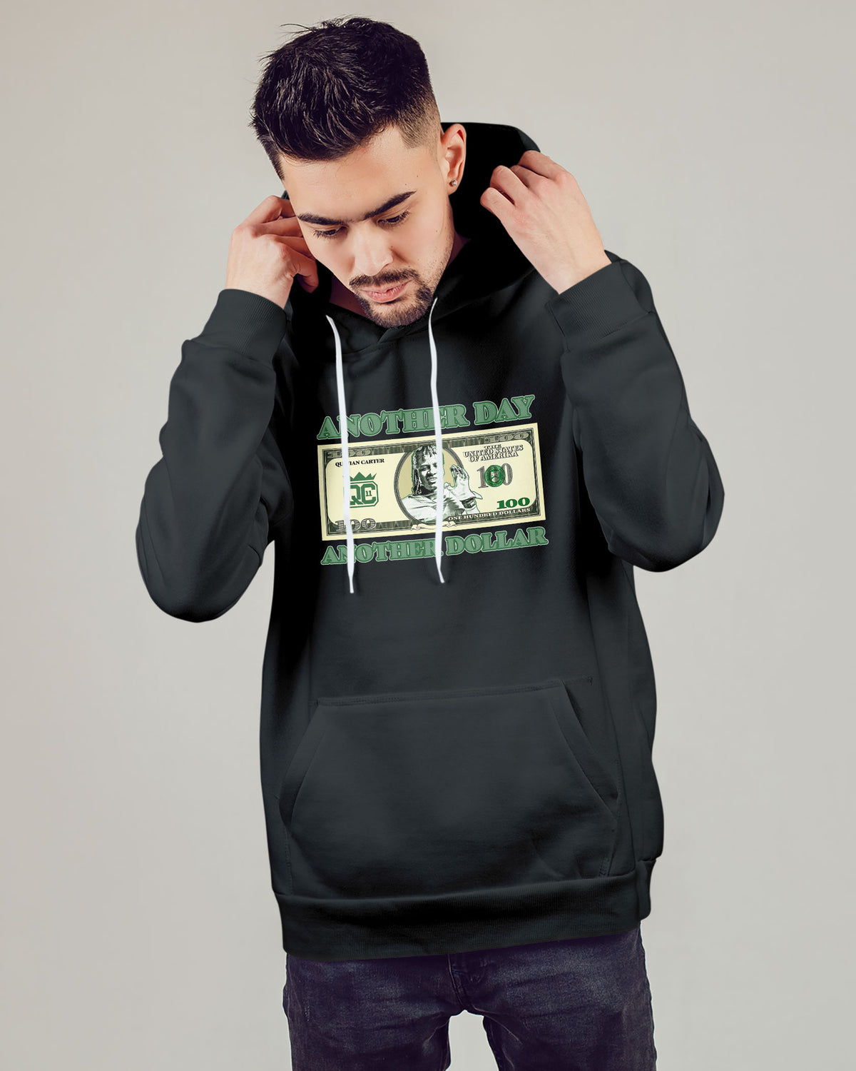 Quavian Carter Sponge Fleece Pullover Hoodie 002