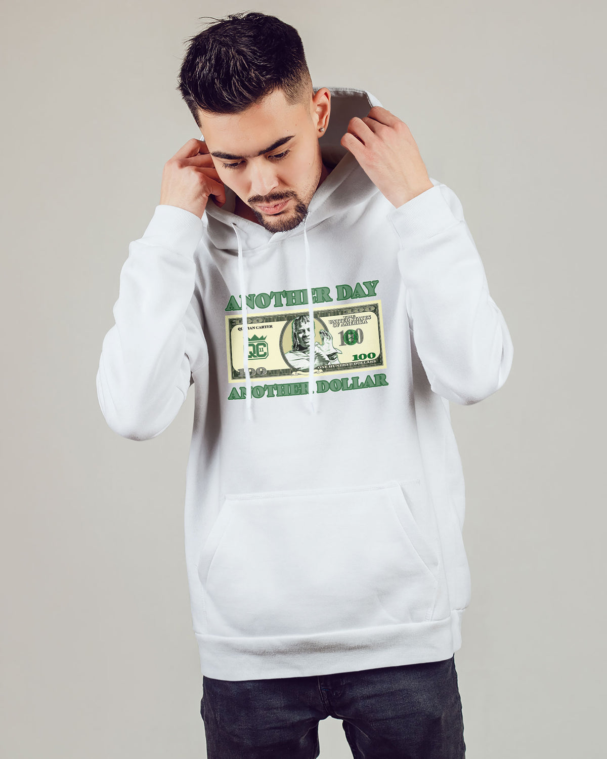 Quavian Carter Sponge Fleece Pullover Hoodie 002