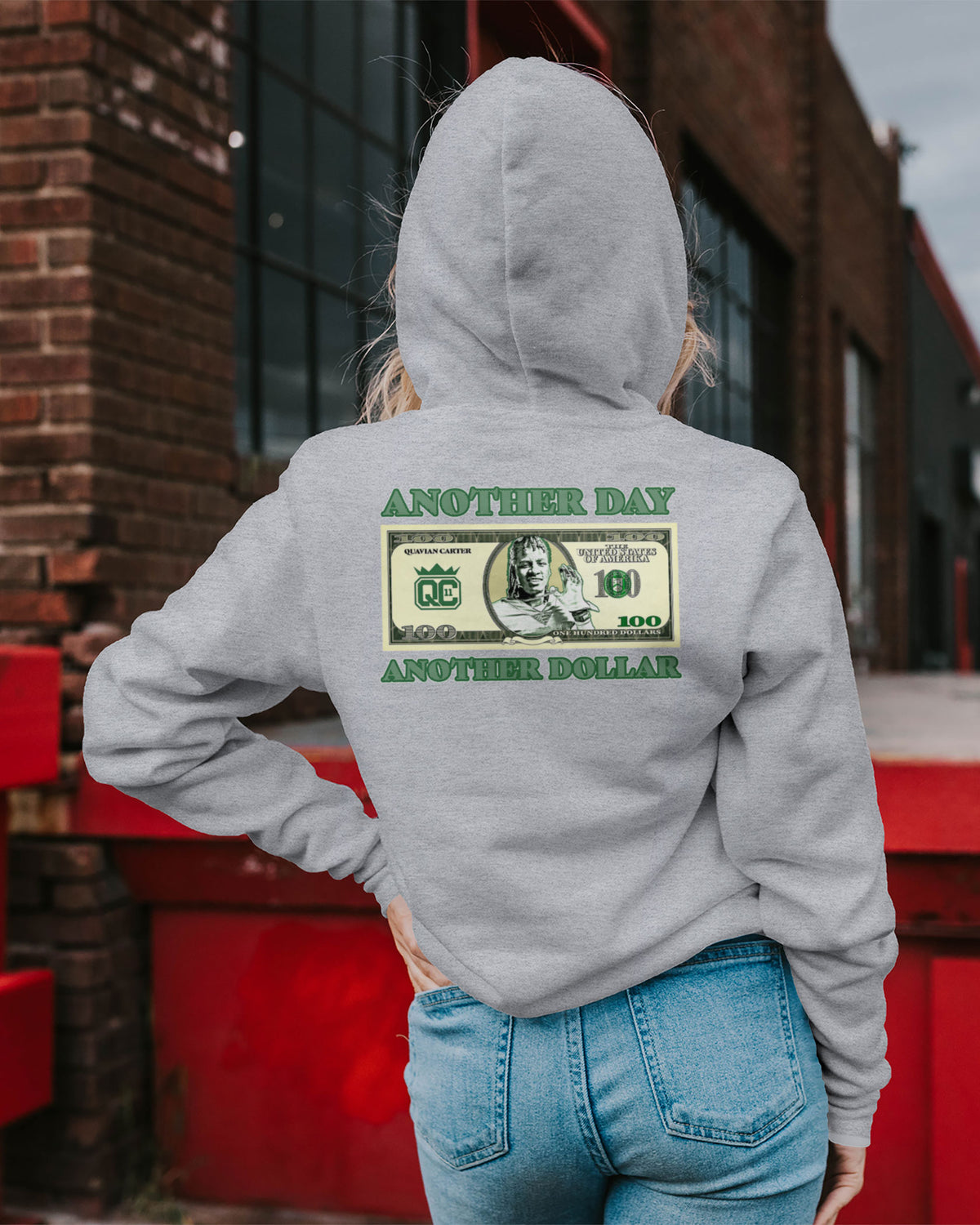 Quavian Carter Sponge Fleece Zip Up Hoodie 002