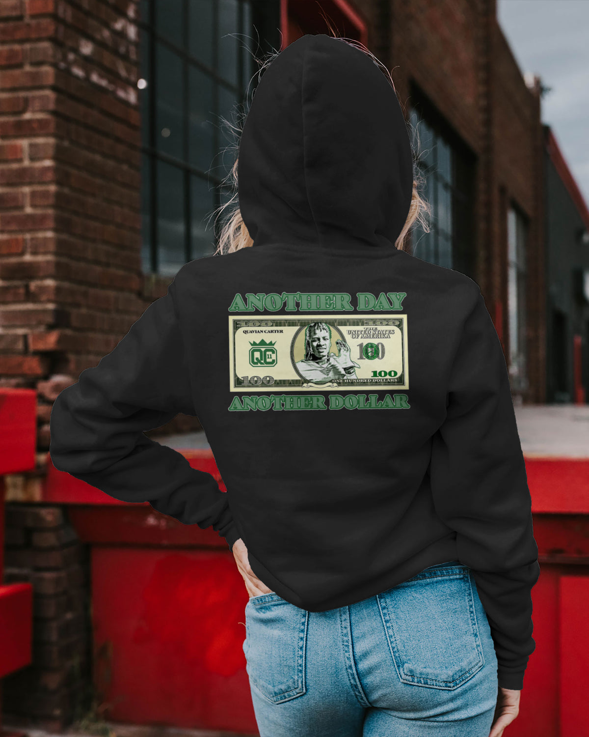 Quavian Carter Sponge Fleece Zip Up Hoodie 002