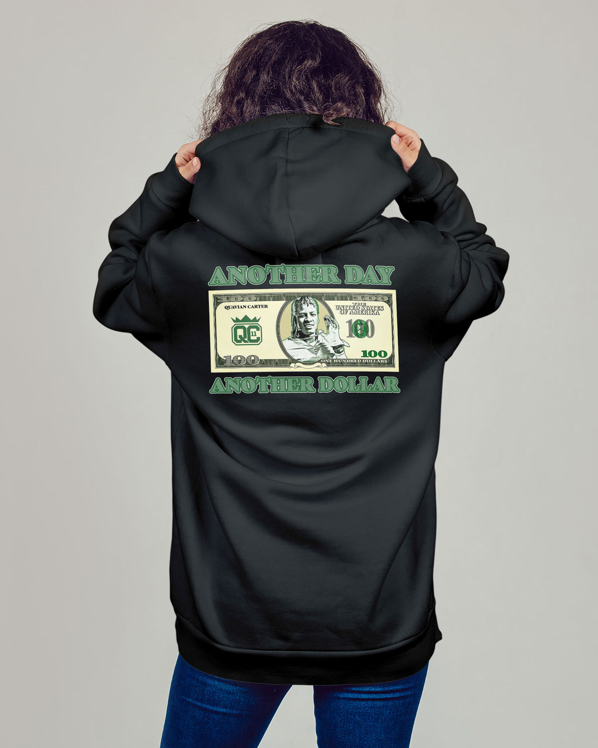 Quavian Carter Sponge Fleece Zip Up Hoodie 002