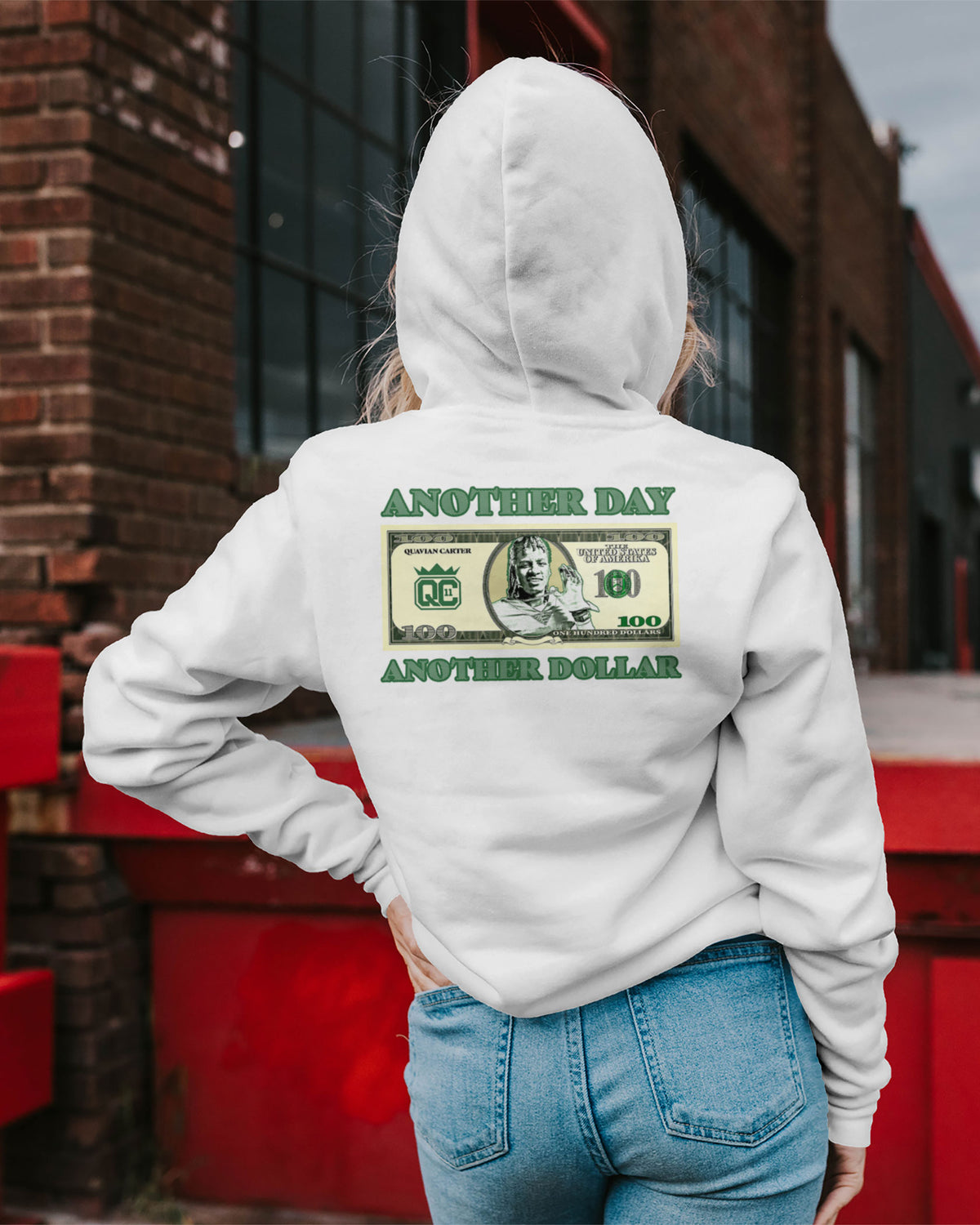 Quavian Carter Sponge Fleece Zip Up Hoodie 002