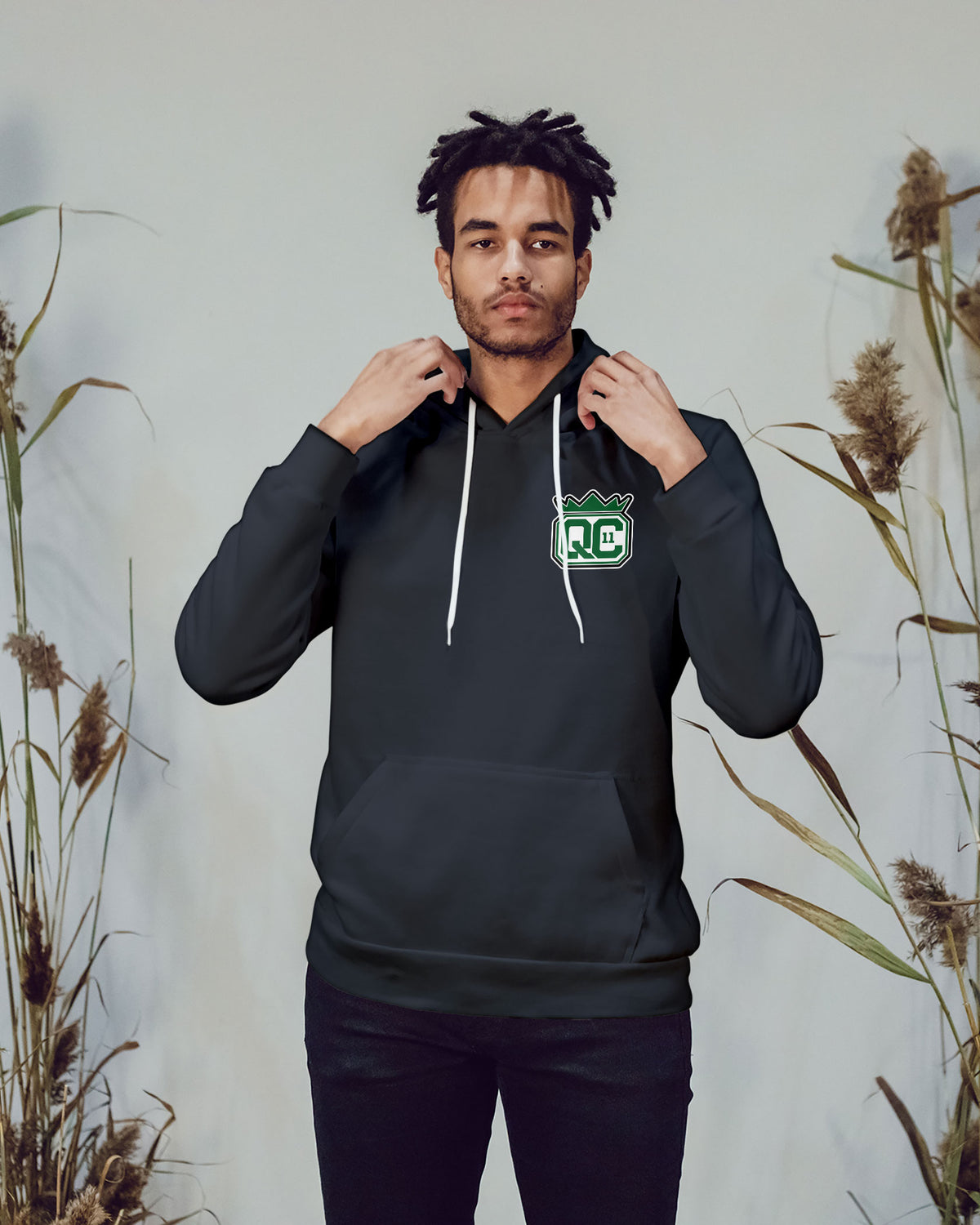 Quavian Carter Sponge Fleece Pullover Hoodie 003