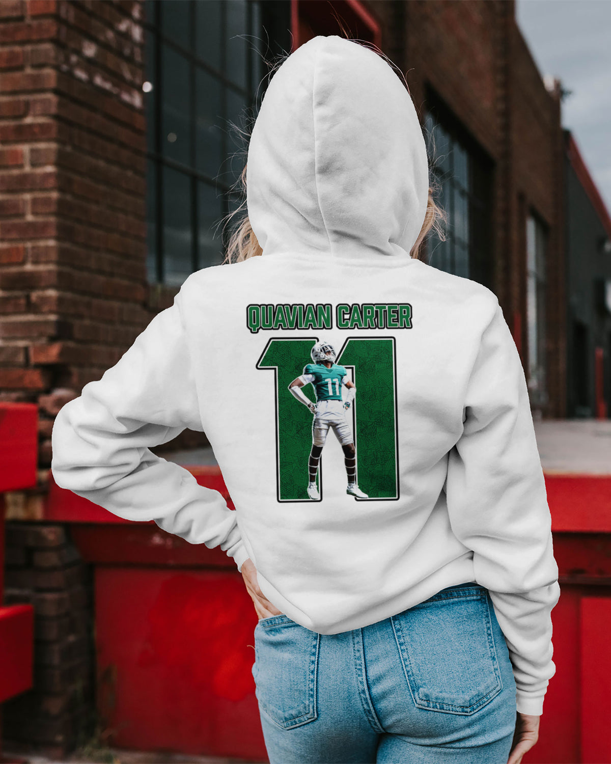 Quavian Carter Sponge Fleece Pullover Hoodie 003