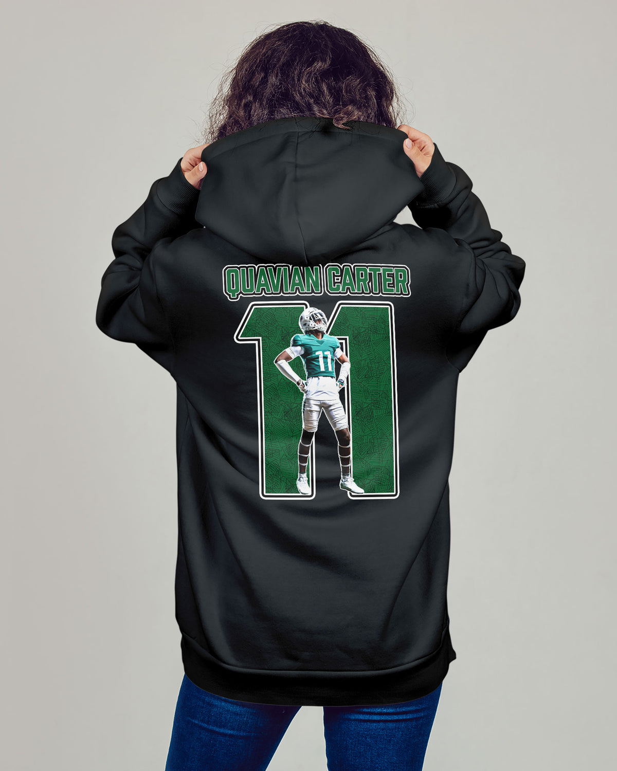 Quavian Carter Sponge Fleece Zip Up Hoodie 003