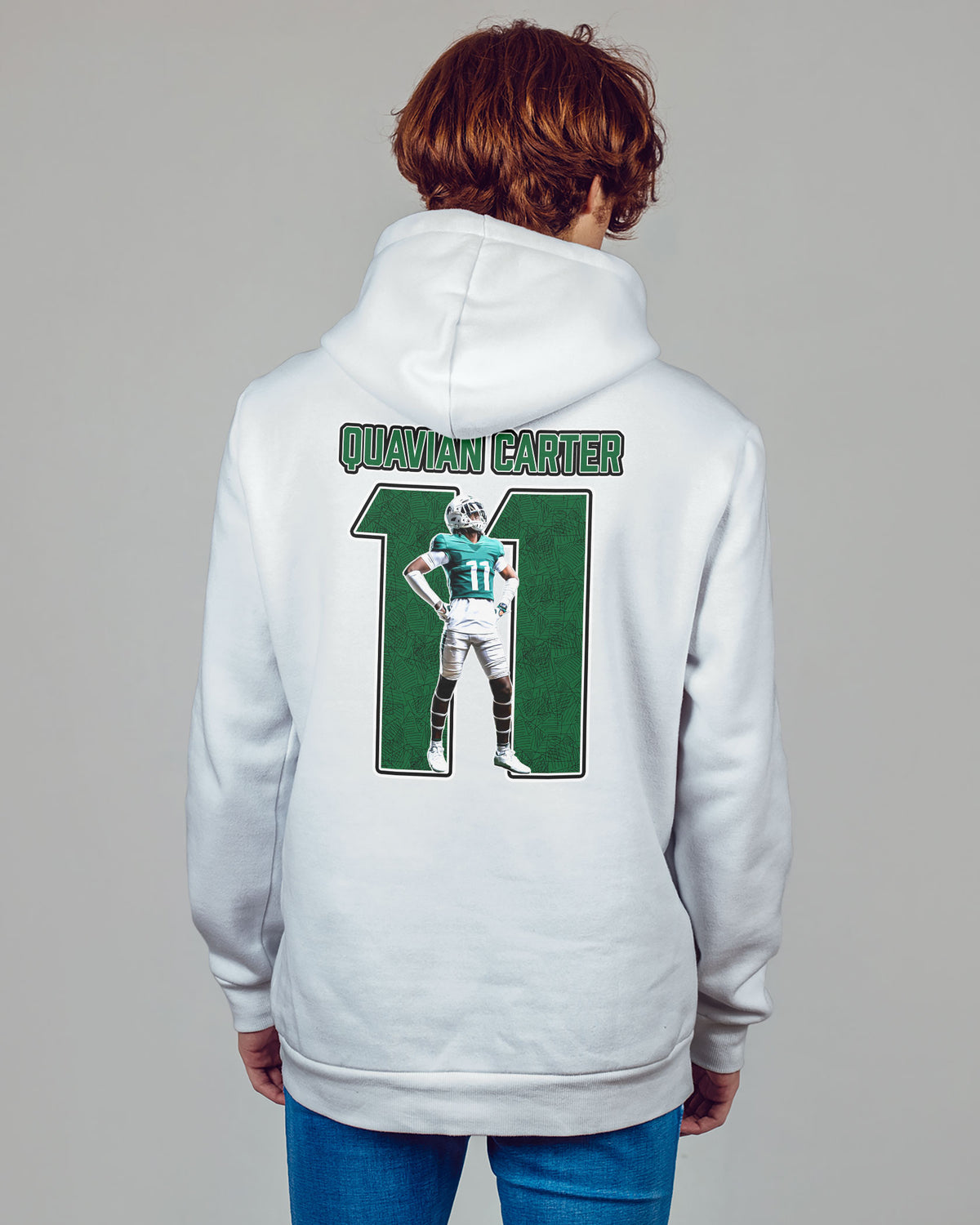 Quavian Carter Sponge Fleece Zip Up Hoodie 003