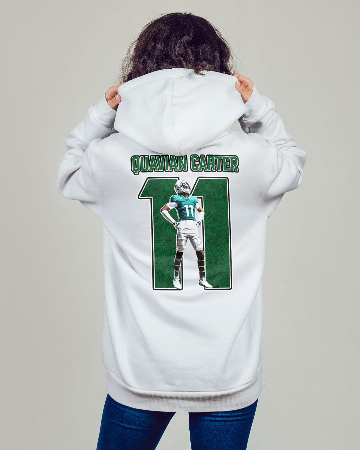 Quavian Carter Sponge Fleece Zip Up Hoodie 003