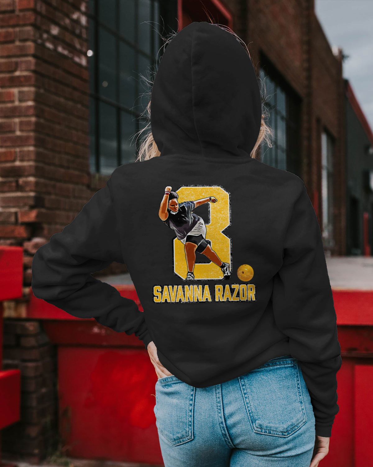 Savanna Razor Sponge Fleece Pullover Hoodie 001