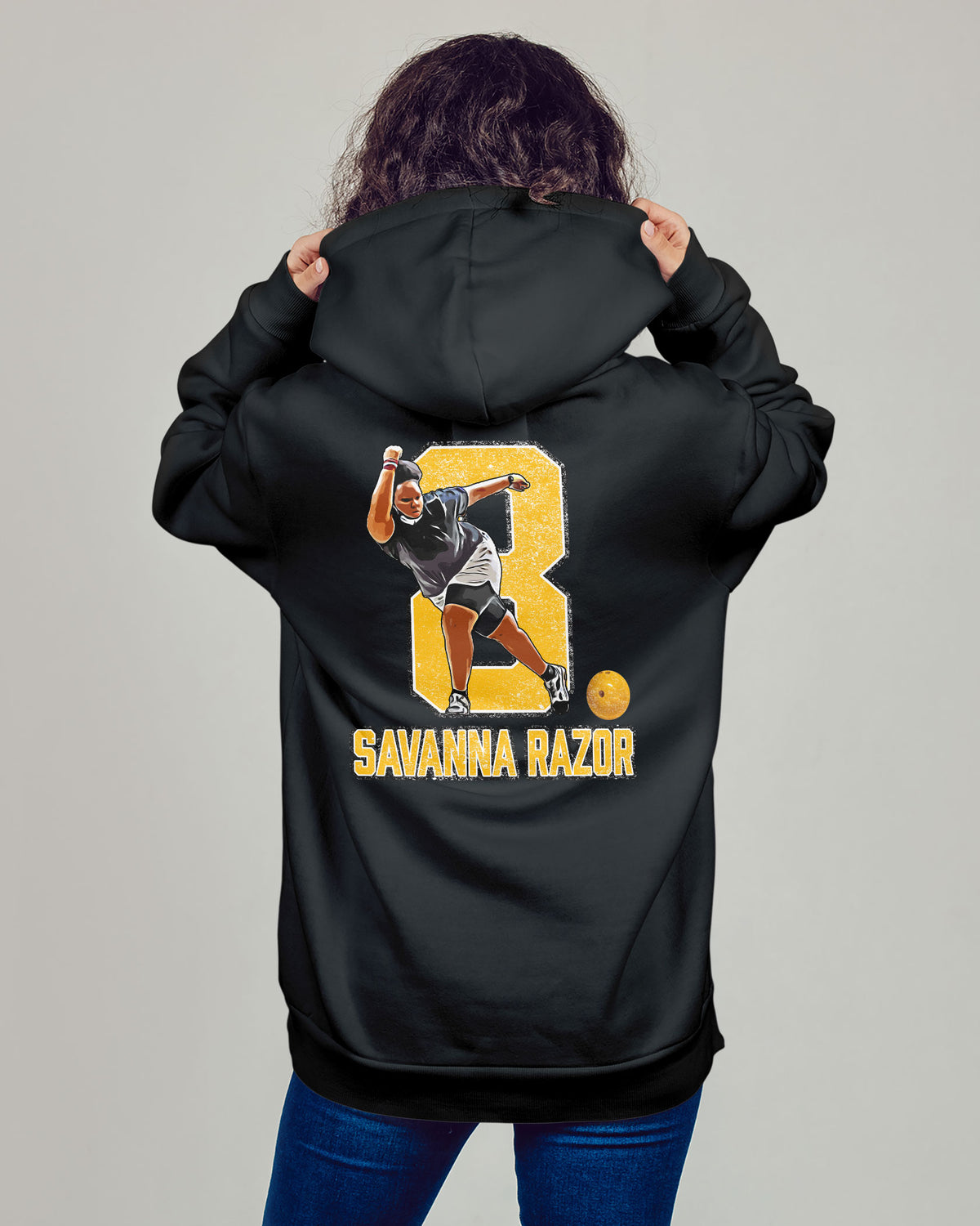 Savanna Razor Sponge Fleece Zip Up Hoodie 001