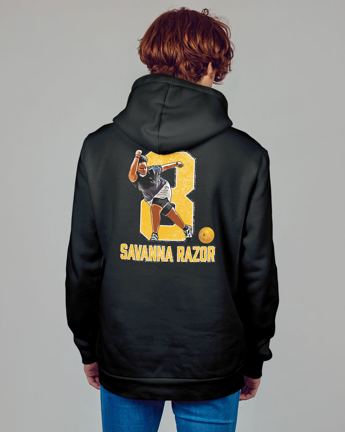 Savanna Razor Sponge Fleece Zip Up Hoodie 001