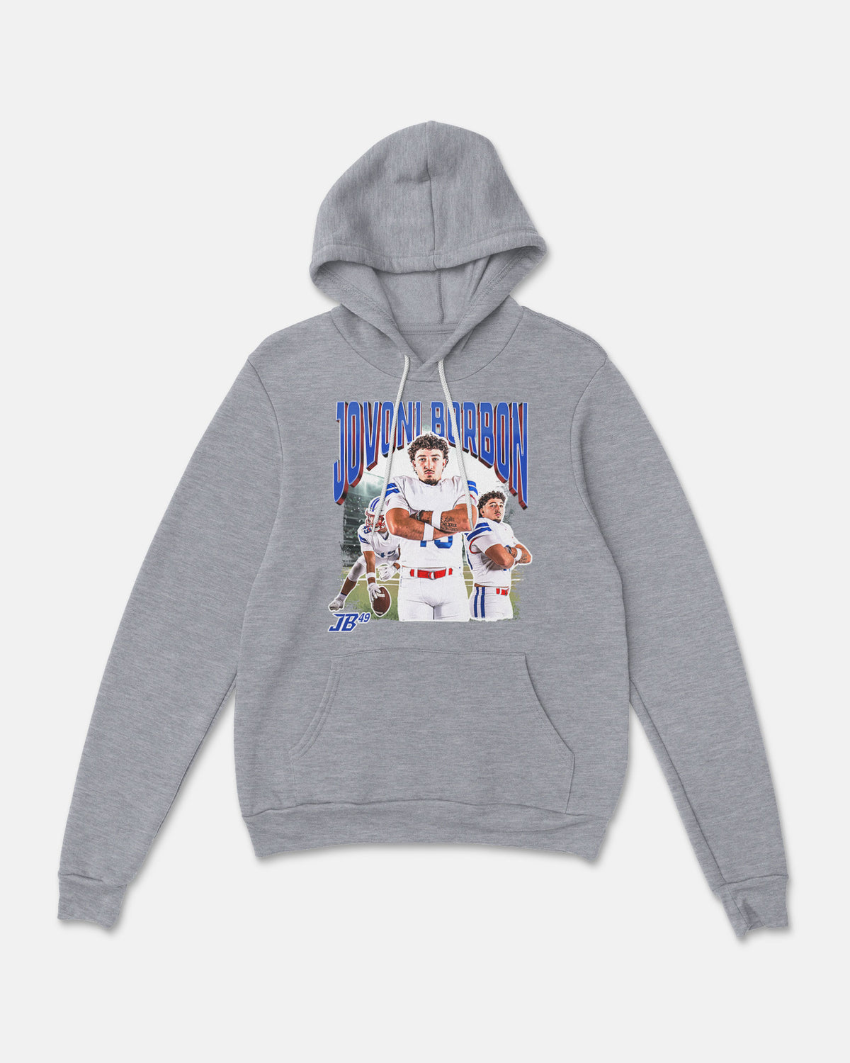 Jovoni Borbon Sponge Fleece Pullover Hoodie 001