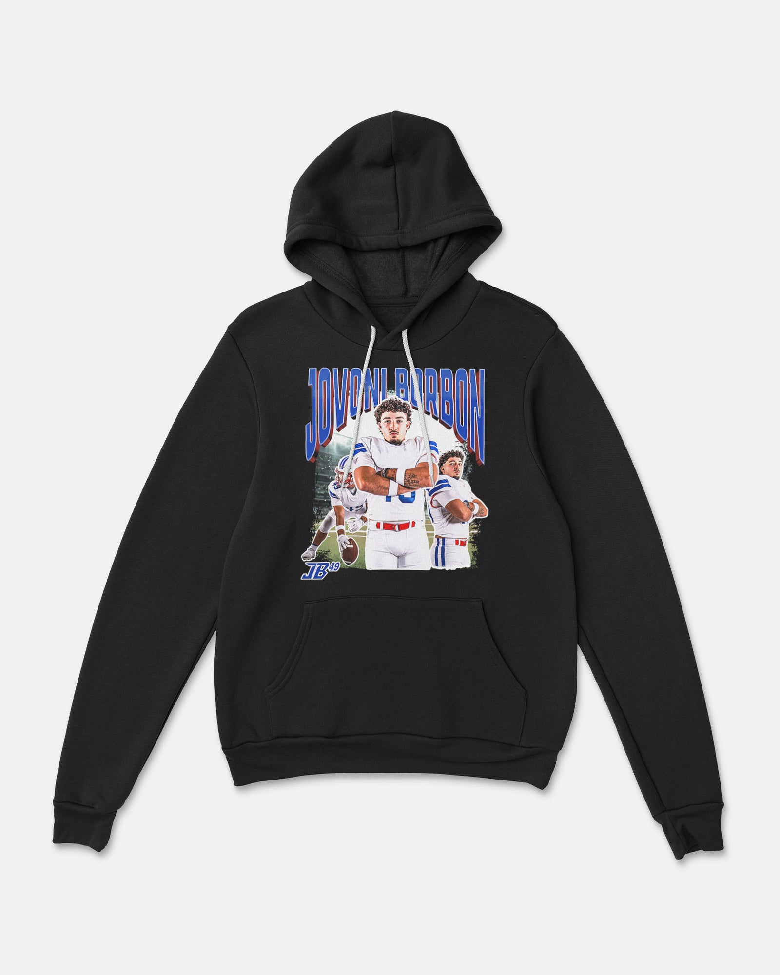 Jovoni Borbon Sponge Fleece Pullover Hoodie 001