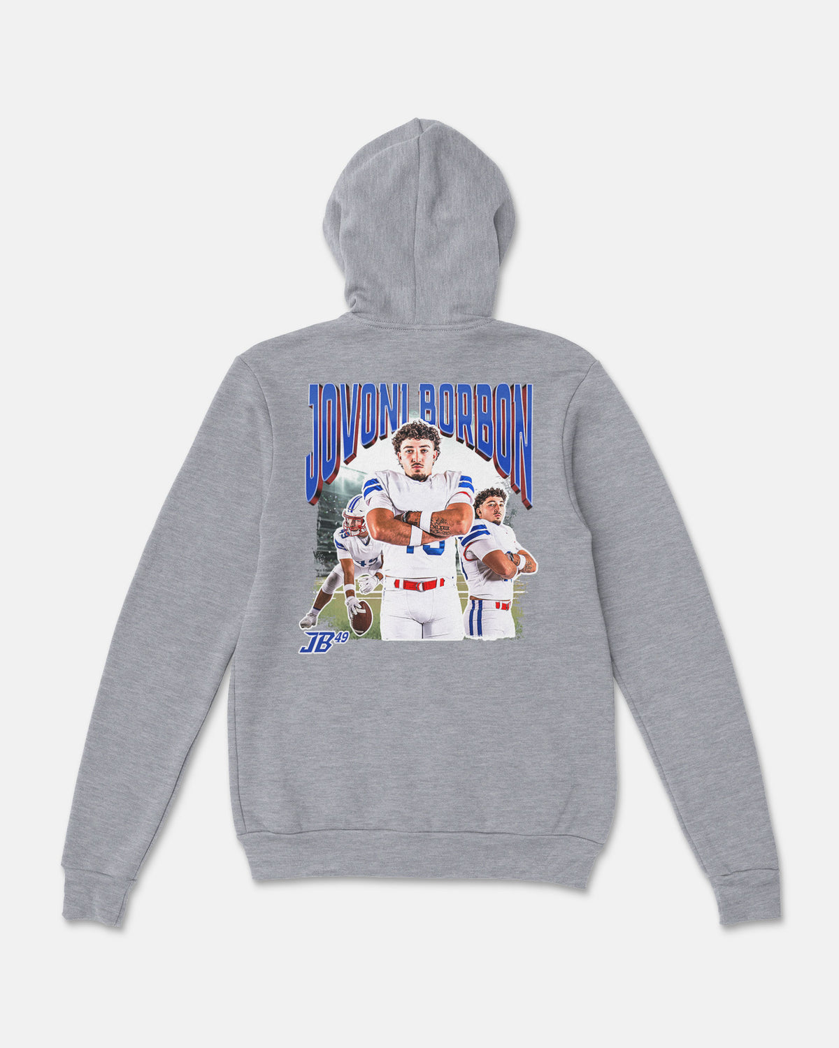 Jovoni Borbon Sponge Fleece Zip Up Hoodie 001