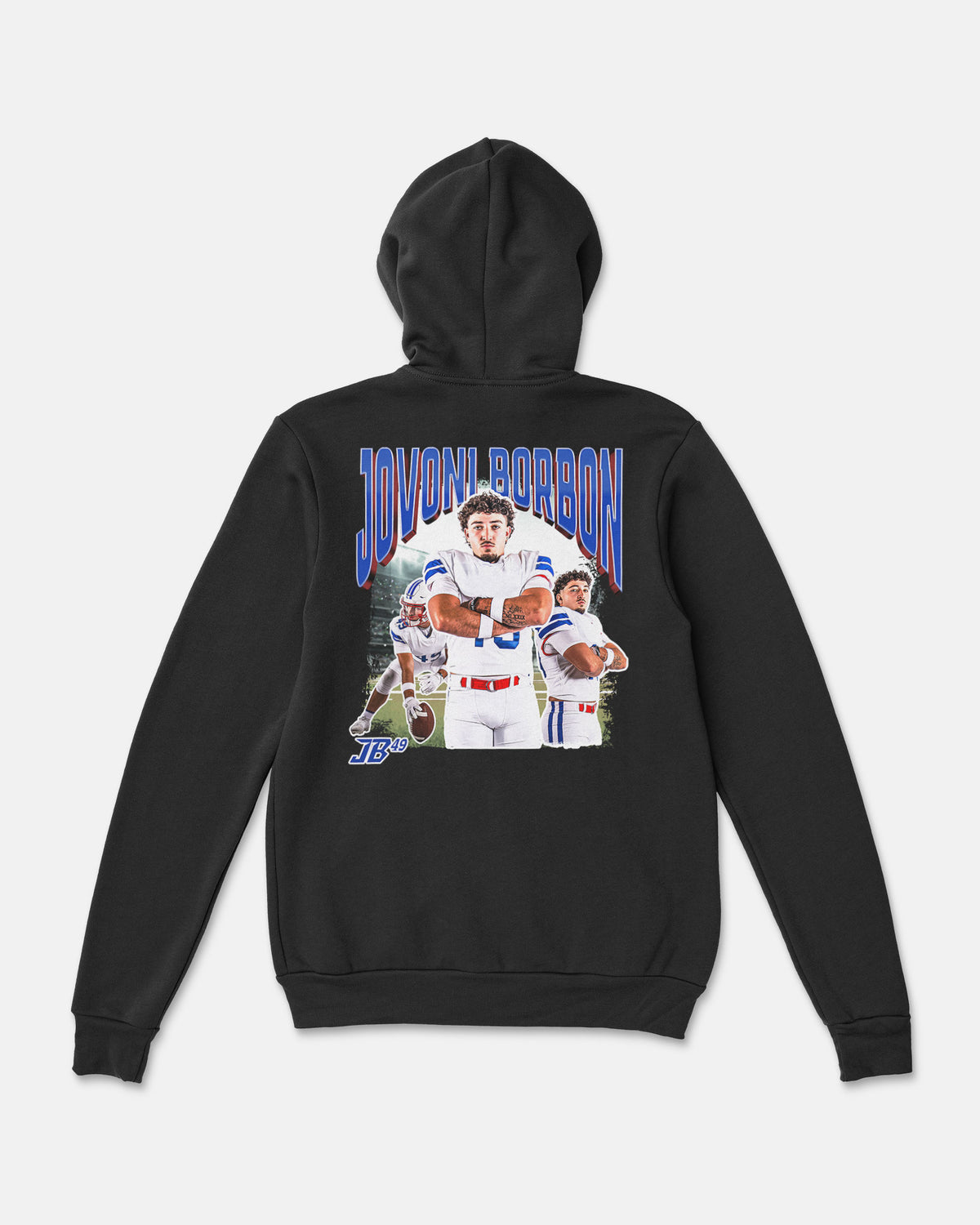 Jovoni Borbon Sponge Fleece Zip Up Hoodie 001