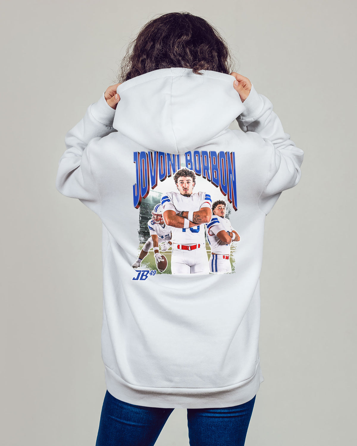 Jovoni Borbon Sponge Fleece Zip Up Hoodie 001