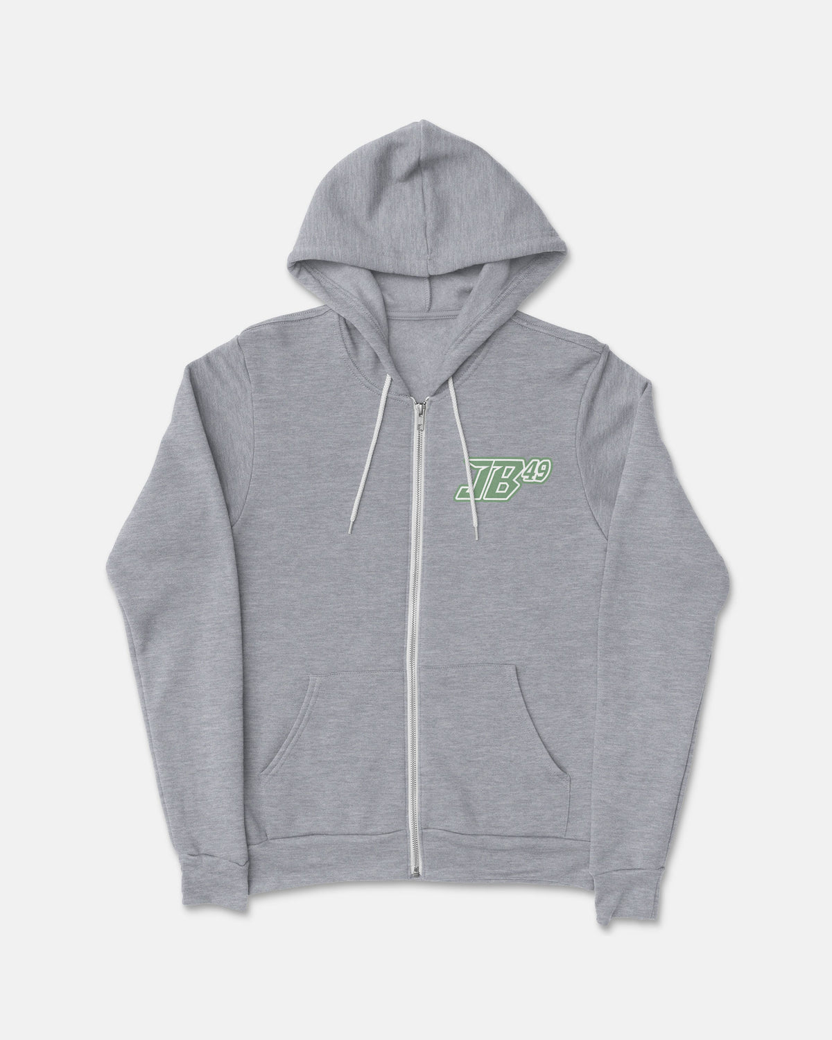 Jovoni Borbon Sponge Fleece Zip Up Hoodie 002