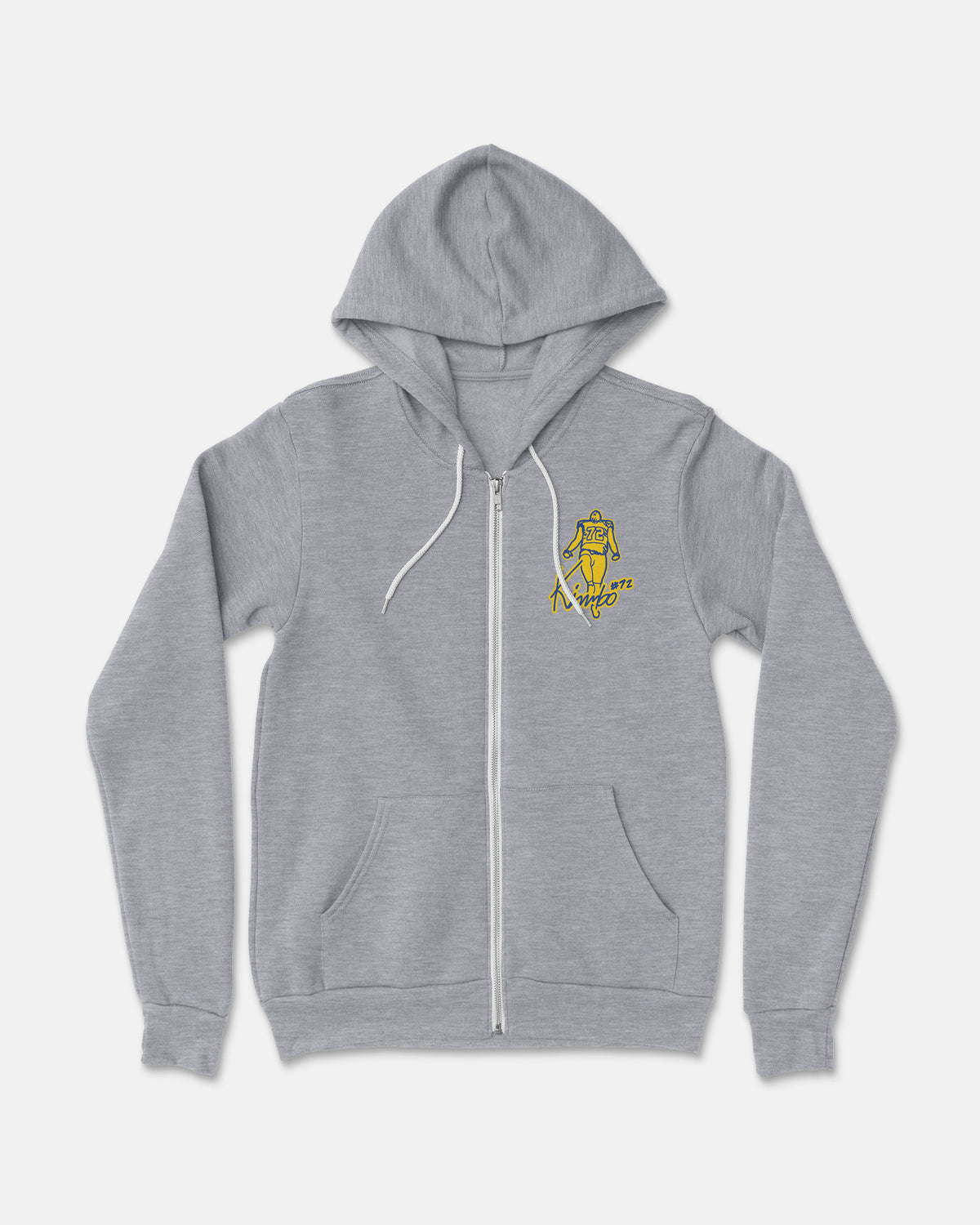 Joshua Kimmons Sponge Fleece Zip Up Hoodie 001