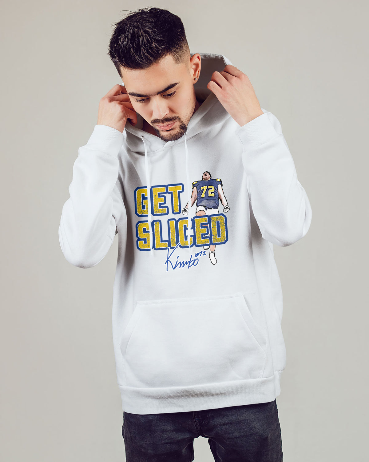 Joshua Kimmons Sponge Fleece Pullover Hoodie 003