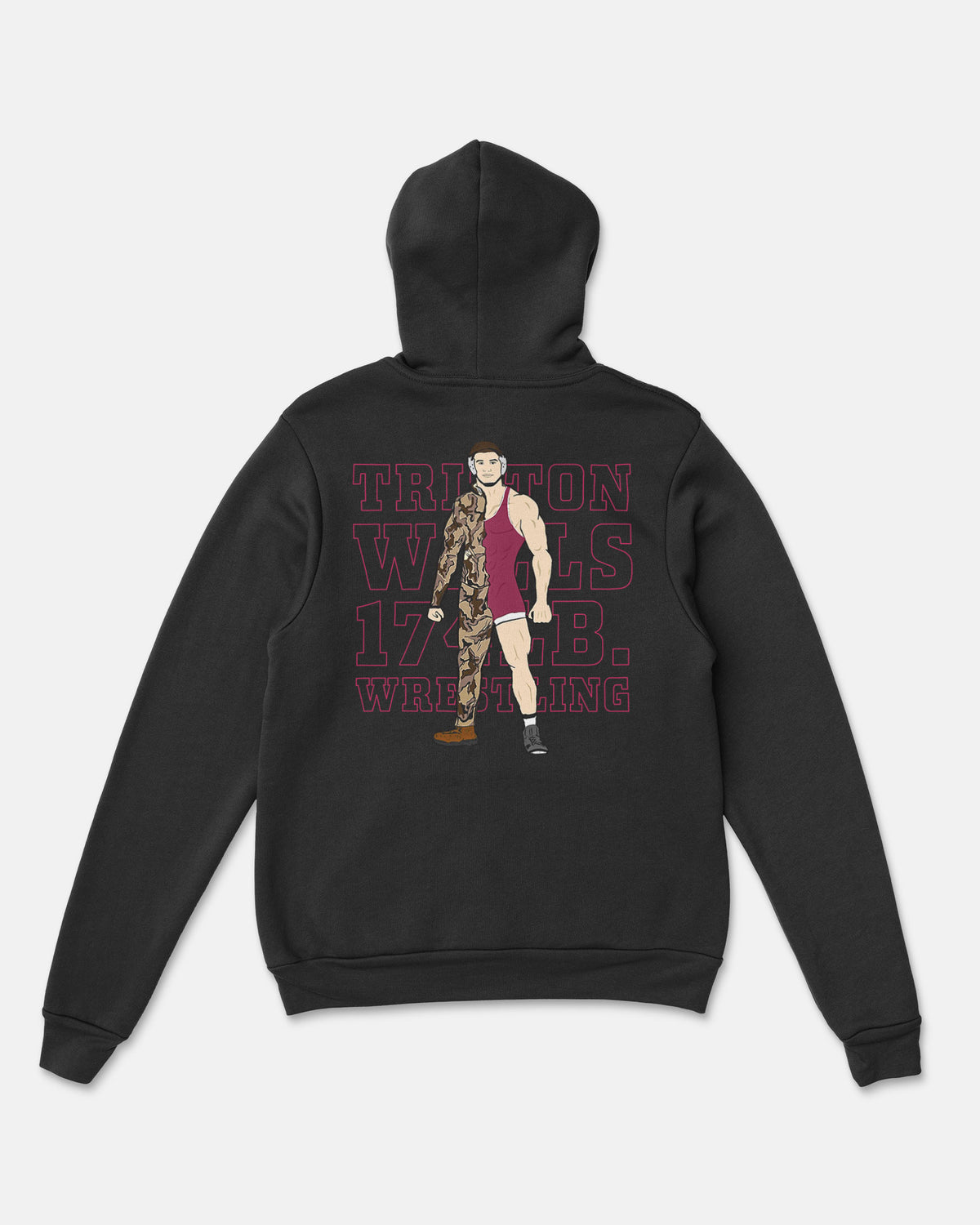 Triston Wills Sponge Fleece Pullover Hoodie 001