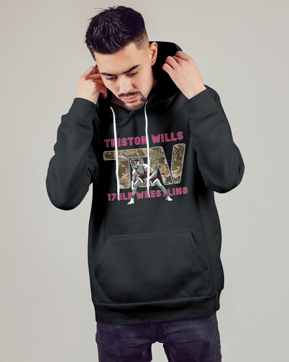 Triston Wills Sponge Fleece Pullover Hoodie 002