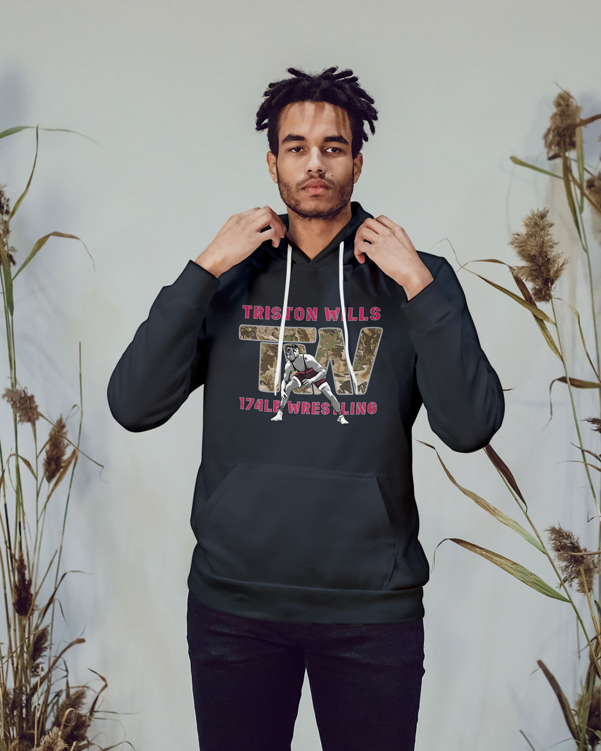 Triston Wills Sponge Fleece Pullover Hoodie 002