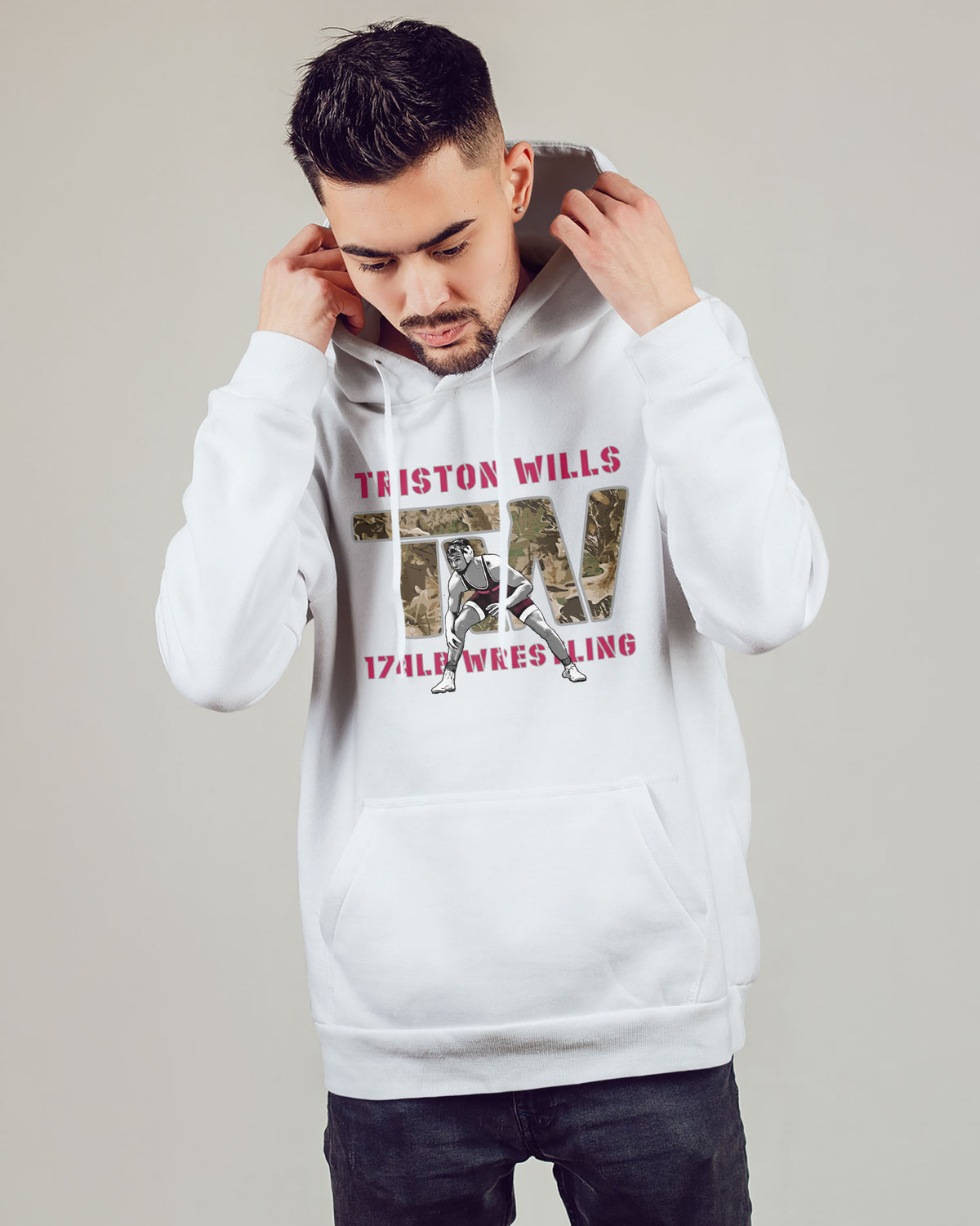 Triston Wills Sponge Fleece Pullover Hoodie 002