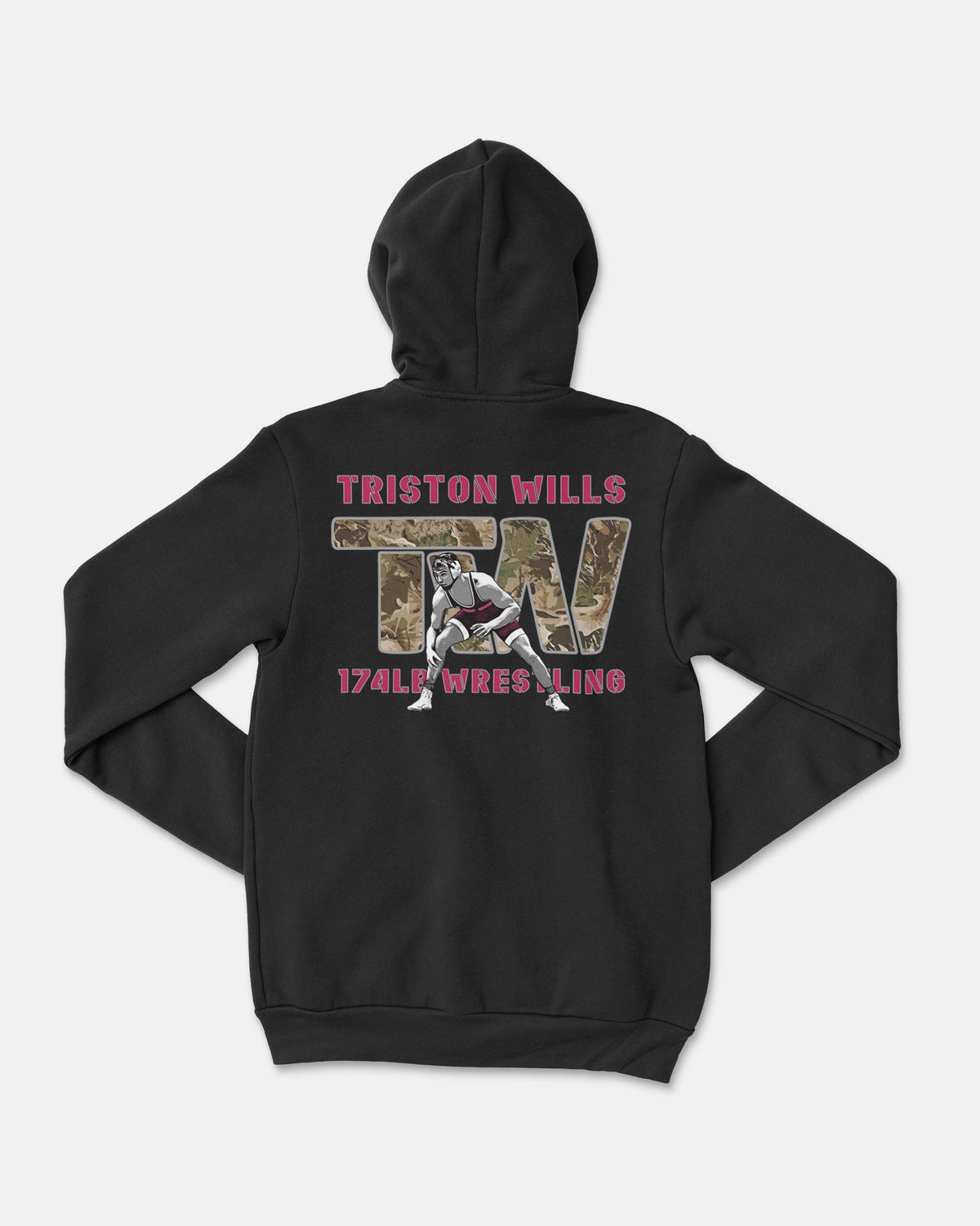 Triston Wills Sponge Fleece Zip Up Hoodie 002