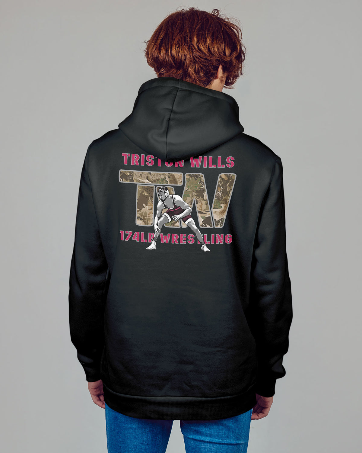 Triston Wills Sponge Fleece Zip Up Hoodie 002