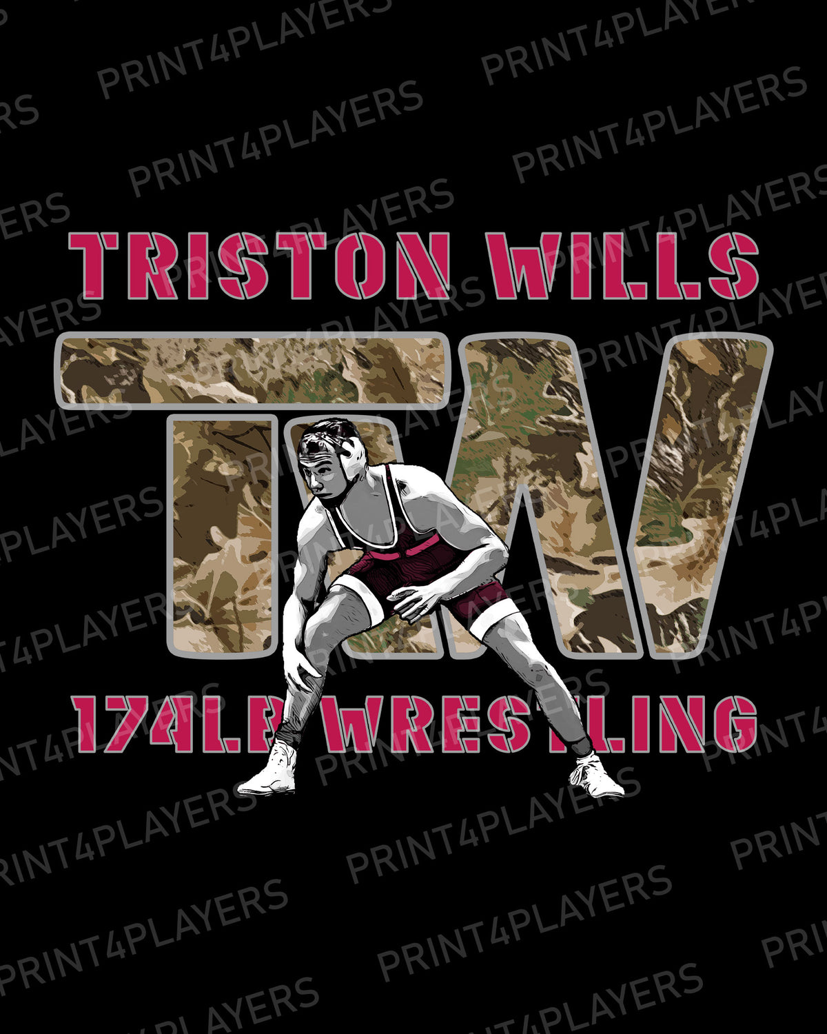 Triston Wills Sponge Fleece Zip Up Hoodie 002