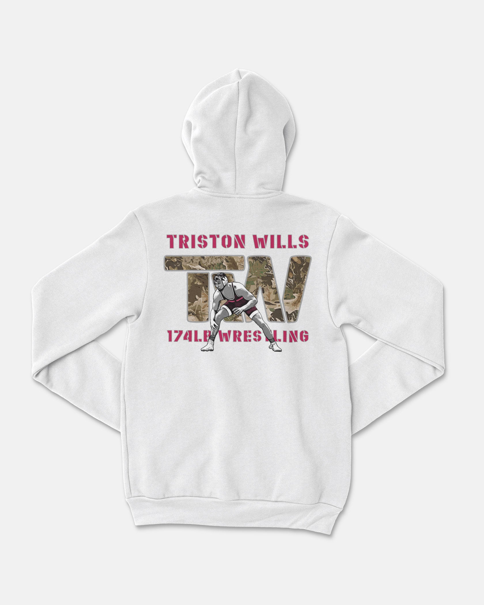 Triston Wills Sponge Fleece Zip Up Hoodie 002