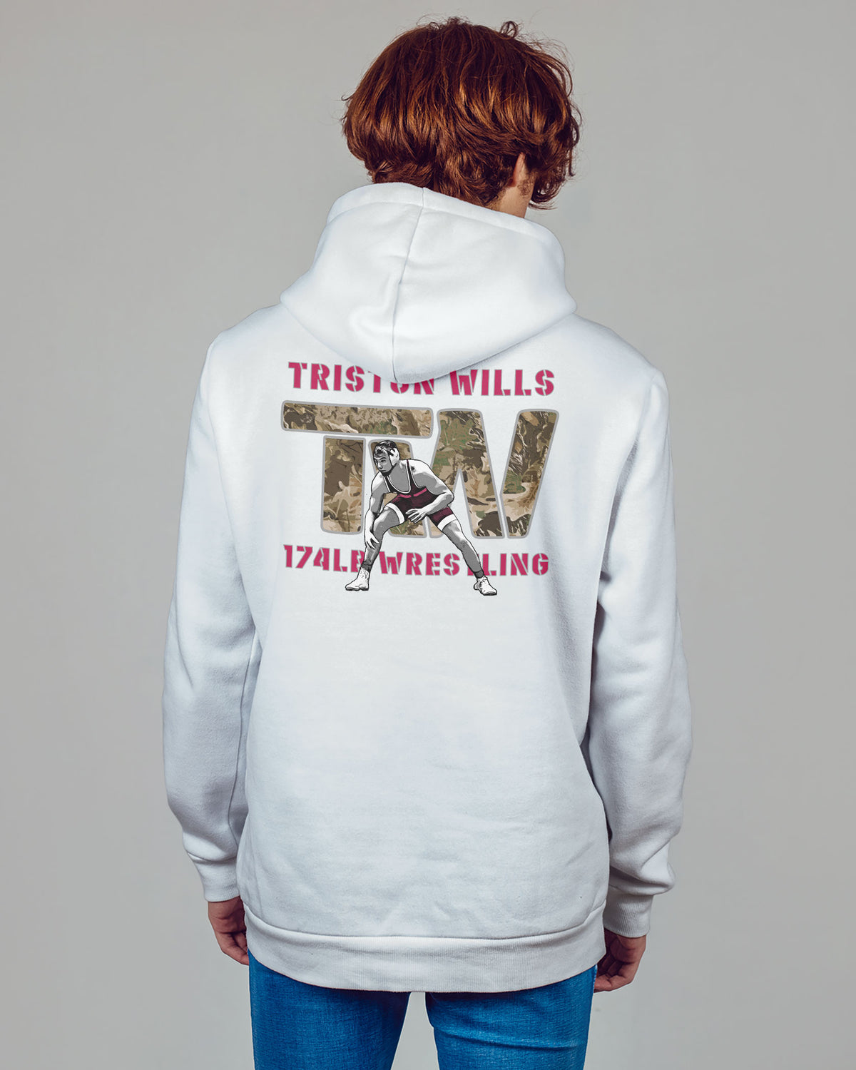 Triston Wills Sponge Fleece Zip Up Hoodie 002