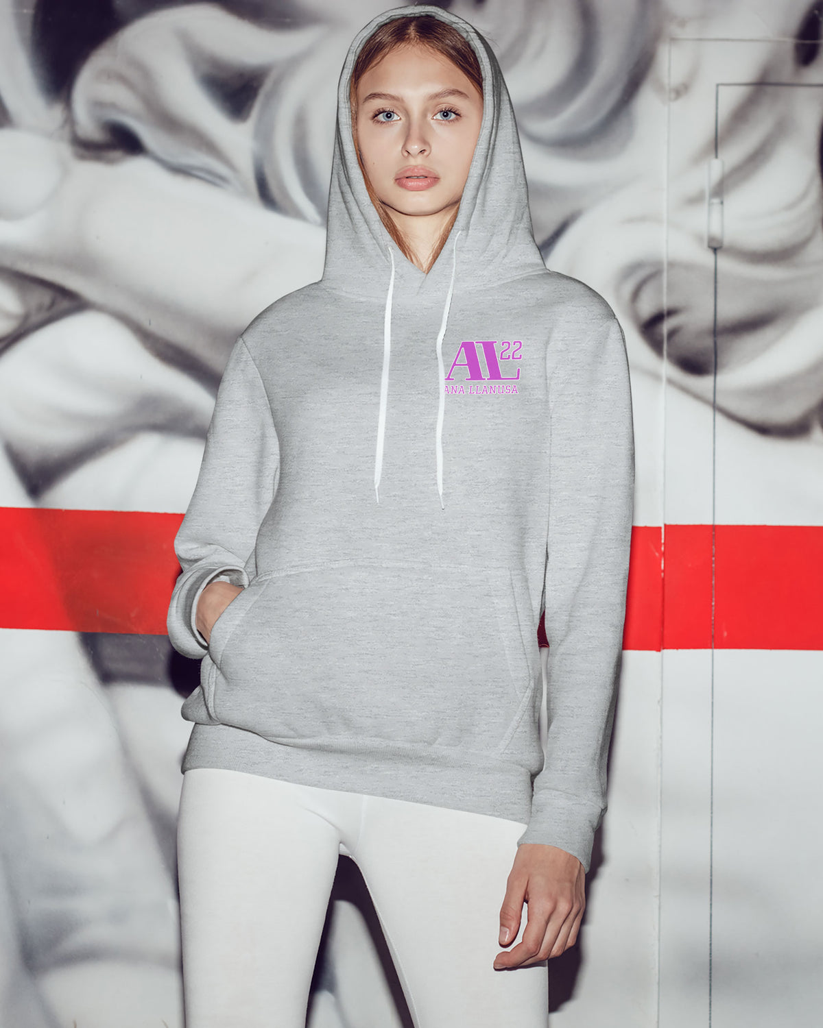 Ana Llanusa Sponge Fleece Pullover Hoodie 001