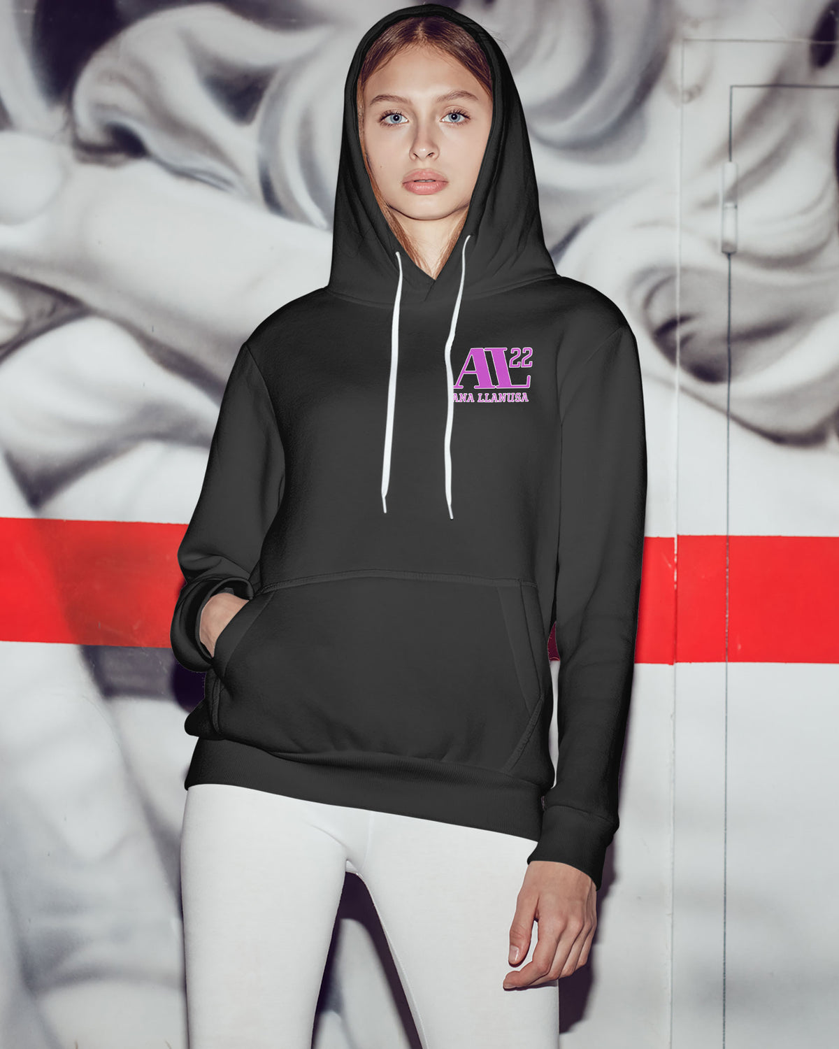 Ana Llanusa Sponge Fleece Pullover Hoodie 001