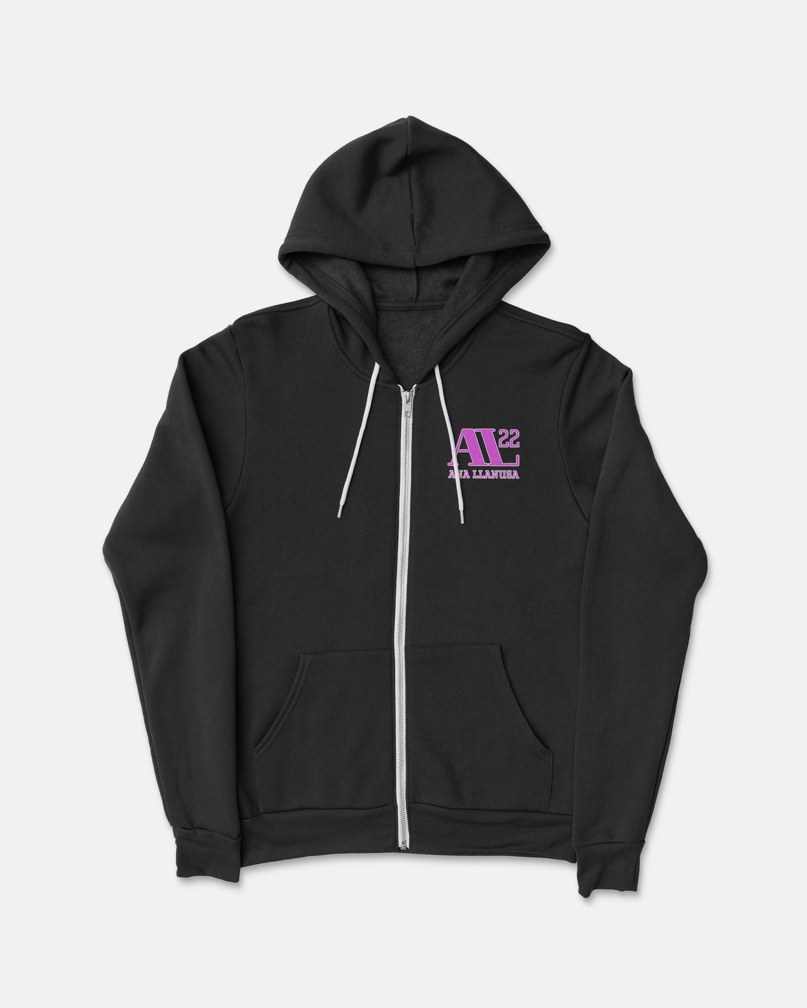 Ana Llanusa Sponge Fleece Zip Up Hoodie 001