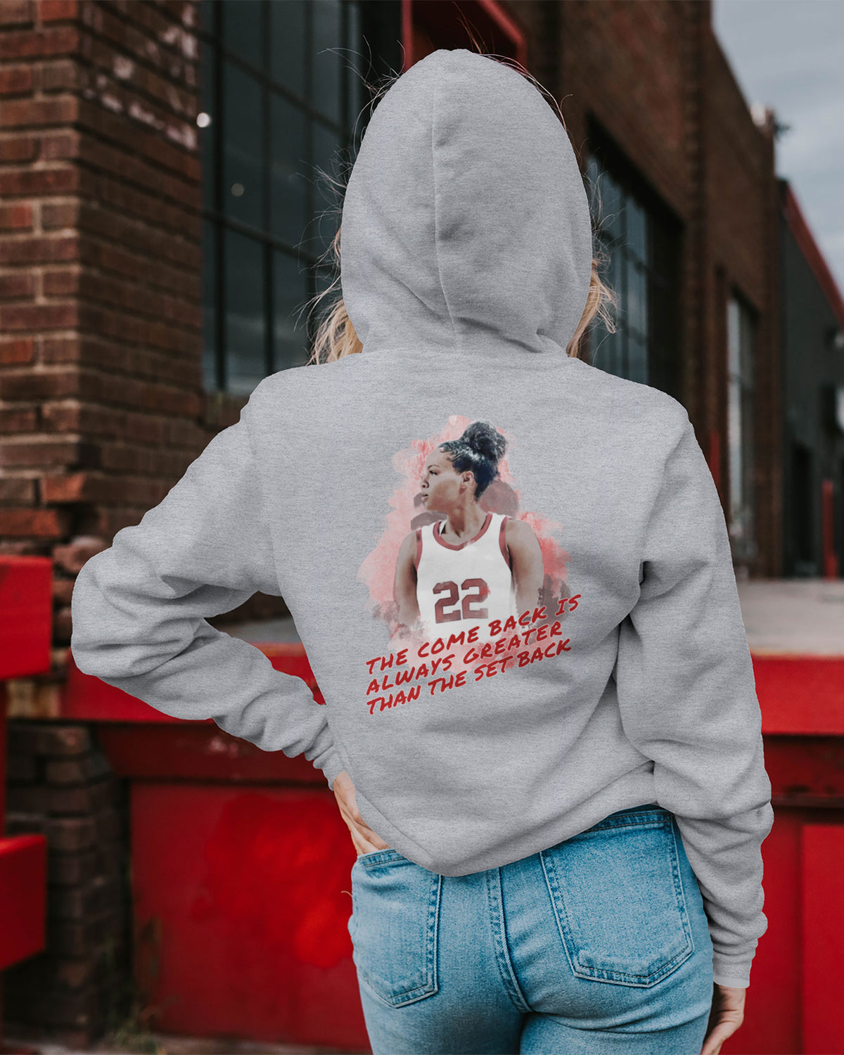 Ana Llanusa Sponge Fleece Pullover Hoodie 002