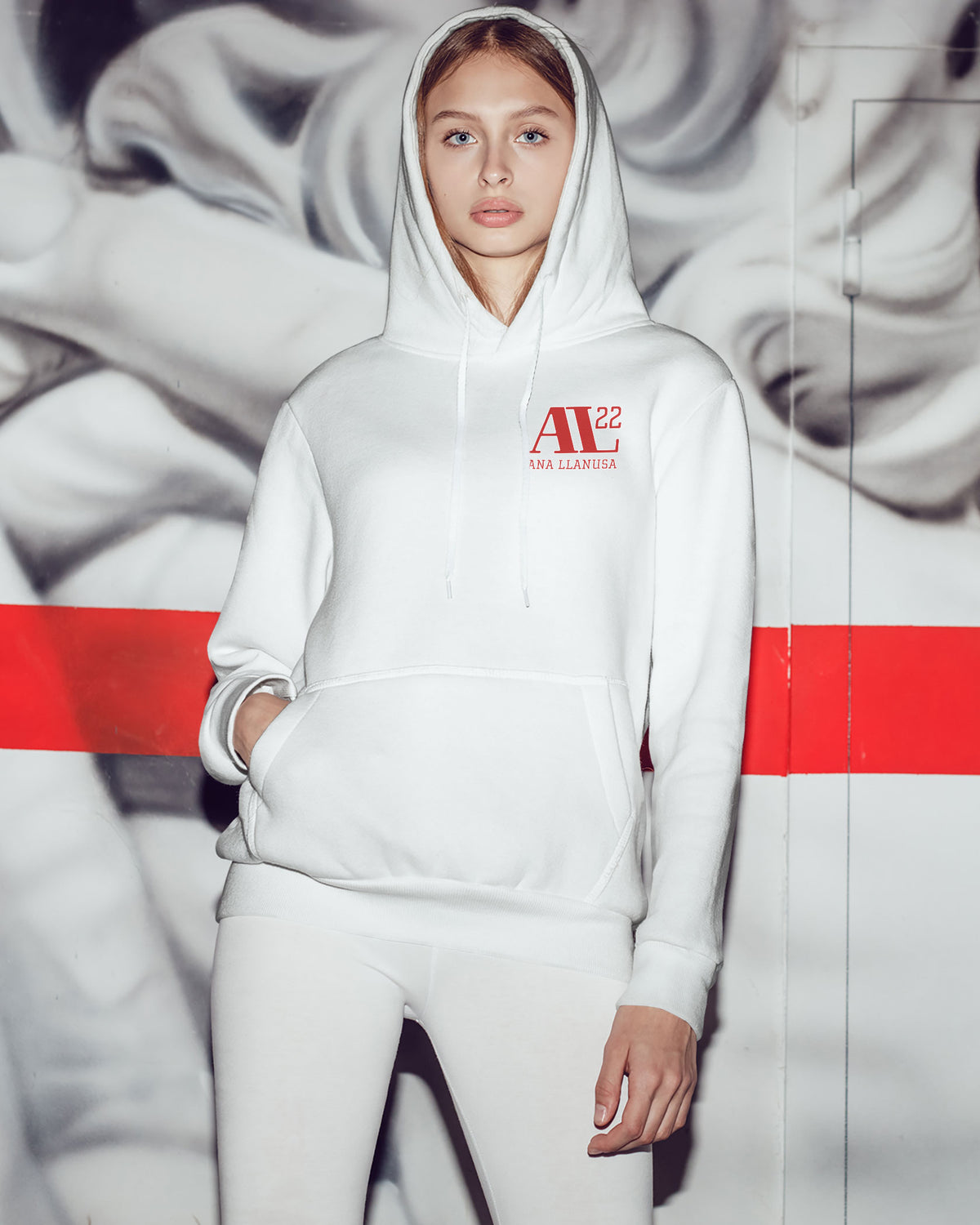 Ana Llanusa Sponge Fleece Pullover Hoodie 002