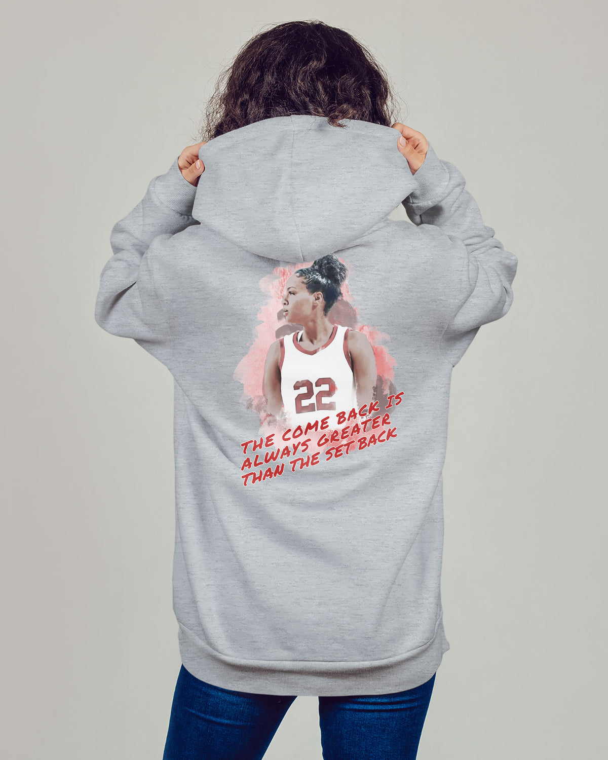 Ana Llanusa Sponge Fleece Zip Up Hoodie 002