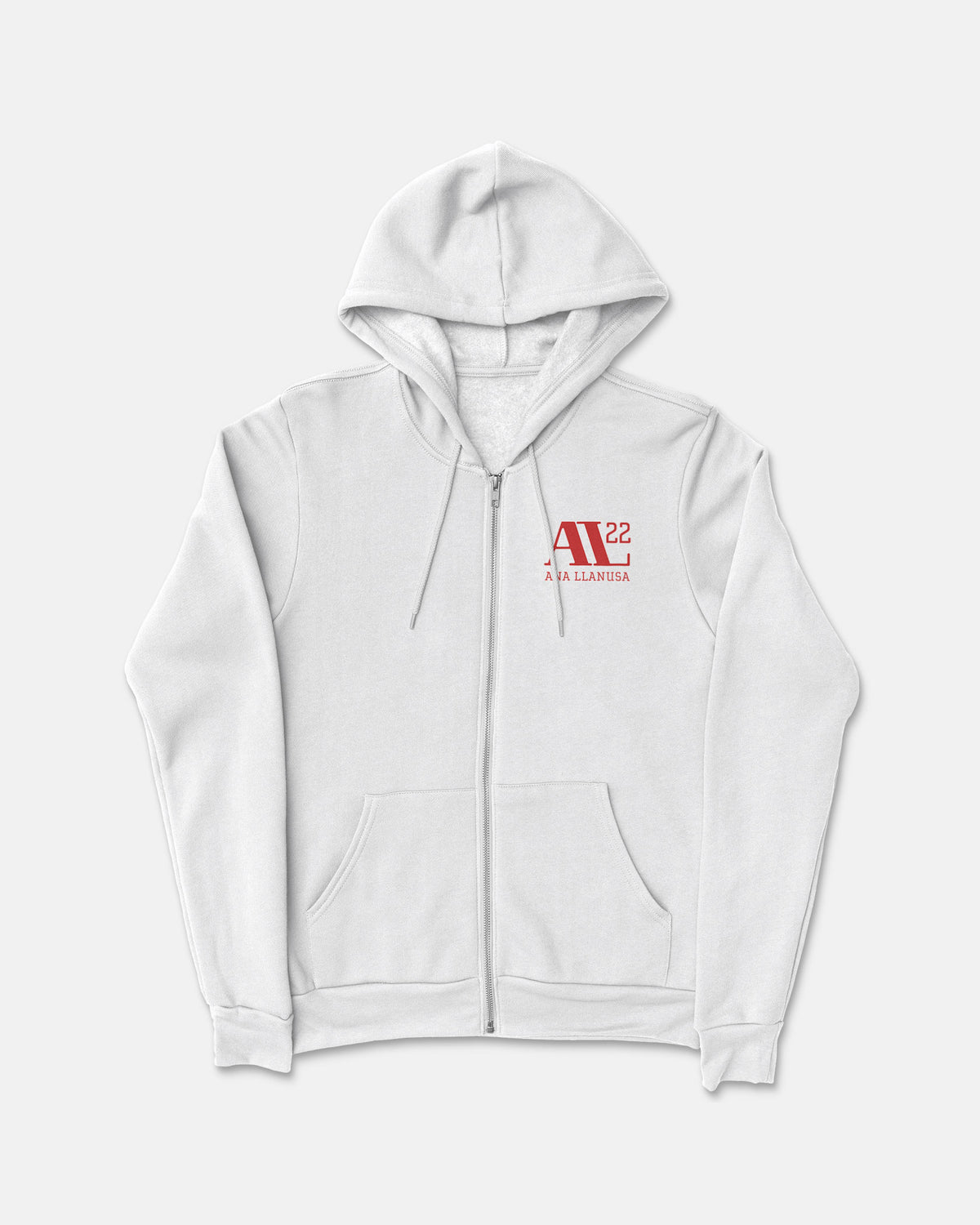 Ana Llanusa Sponge Fleece Zip Up Hoodie 002