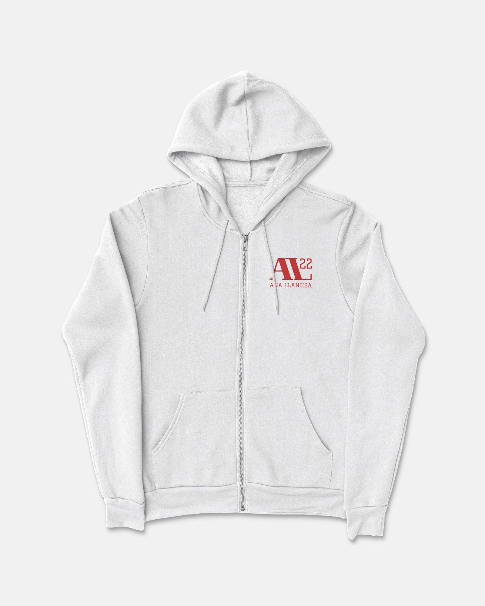 Ana Llanusa Sponge Fleece Zip Up Hoodie 002