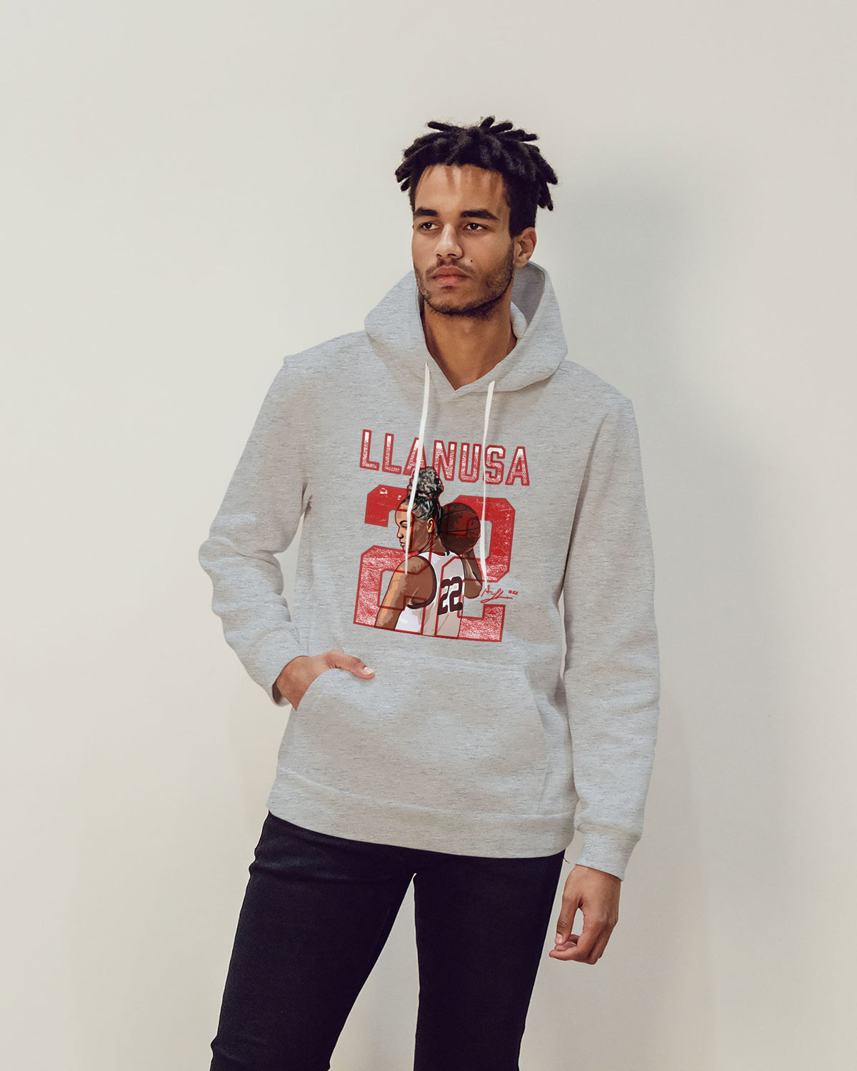 Ana Llanusa Sponge Fleece Pullover Hoodie 003