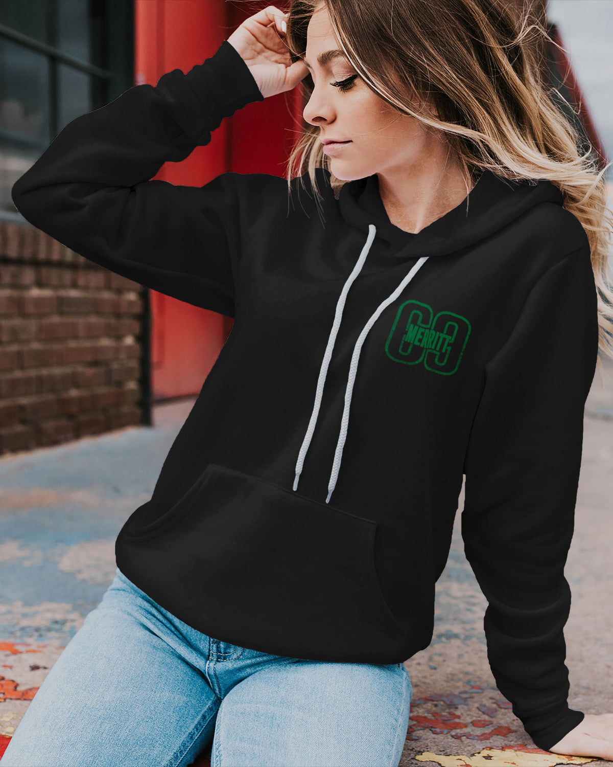 Jake Merritt Sponge Fleece Pullover Hoodie 001