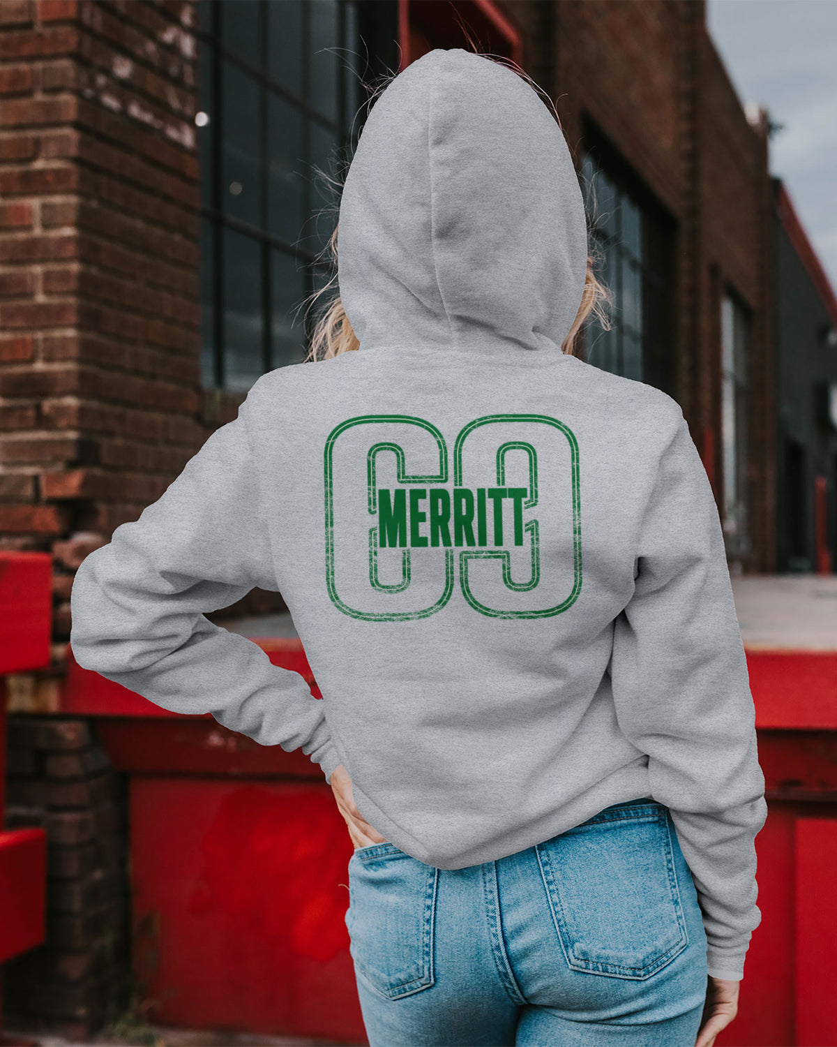 Jake Merritt Sponge Fleece Zip Up Hoodie 001