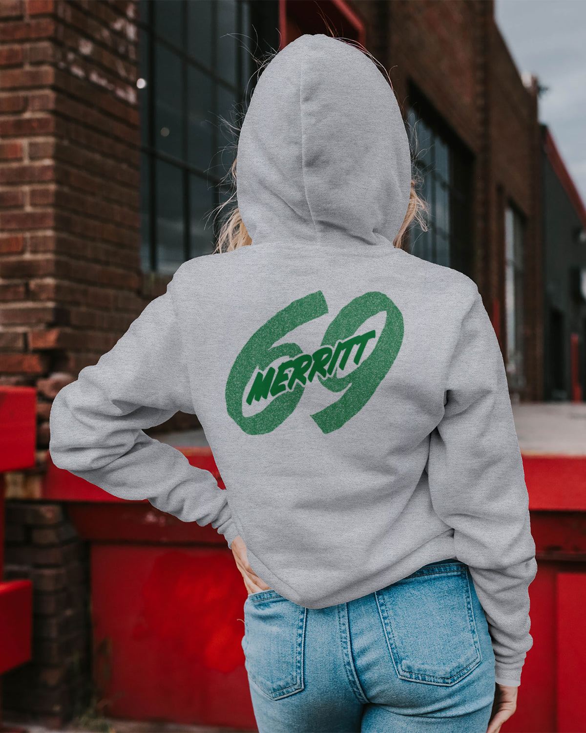 Jake Merritt Sponge Fleece Zip Up Hoodie 002